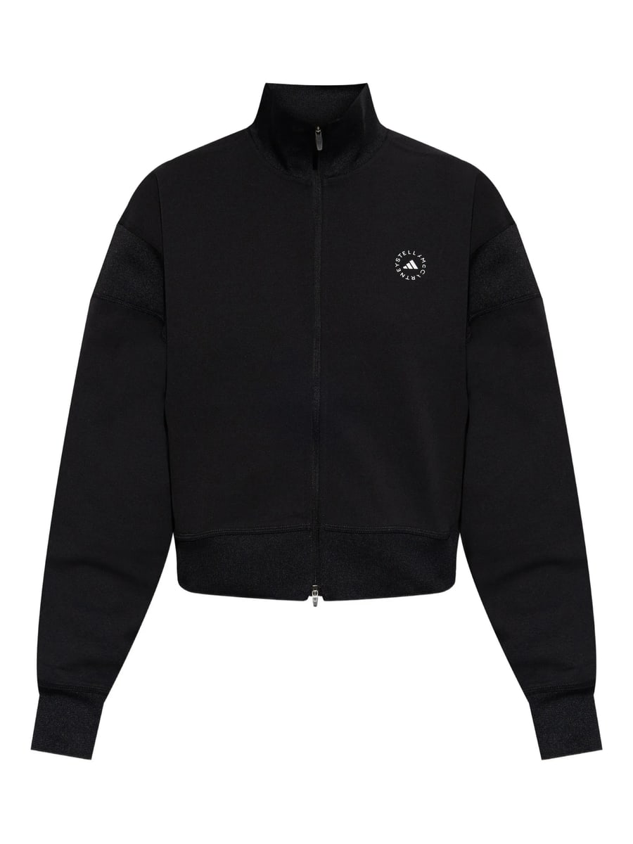 Adidas By Stella Mccartney Adidas By Stella Mccartney Logo-detail Zip-up Jacket