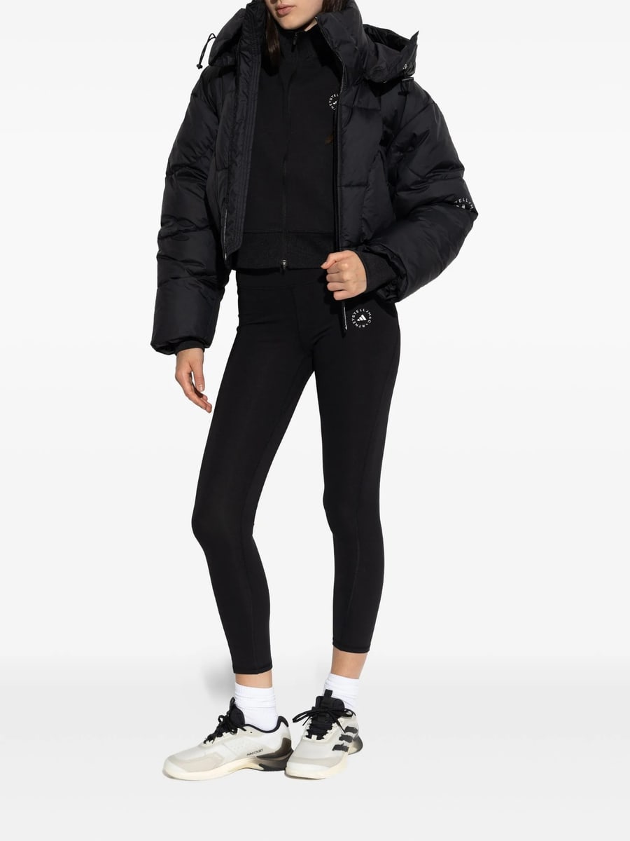 Adidas By Stella Mccartney Adidas By Stella Mccartney Logo-detail Zip-up Jacket, view 4