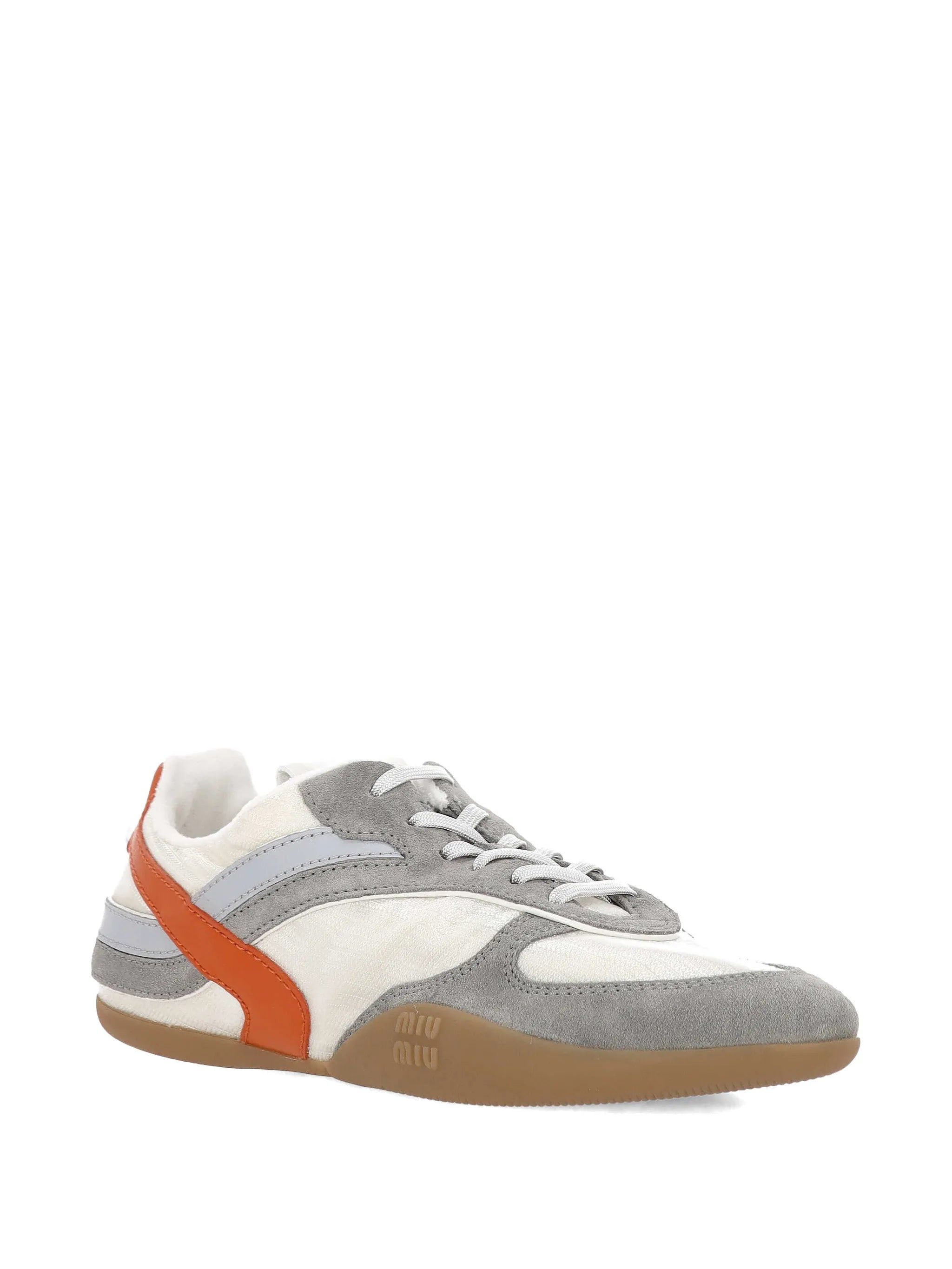 Miu Miu Miu Miu Gymnasium Panelled Sneakers, view 2