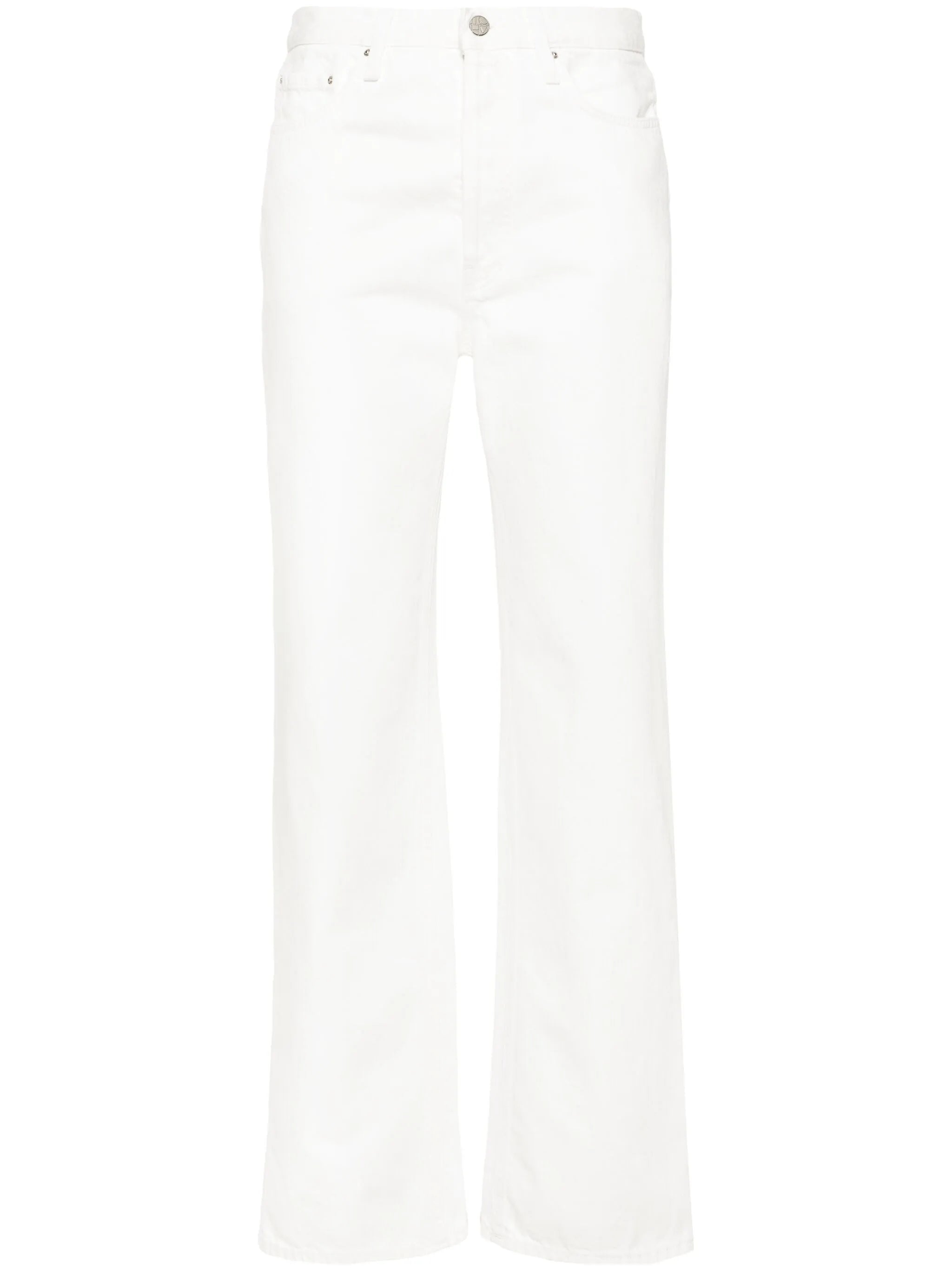 Toteme Toteme Classic Cut Denim Full Length Off-white