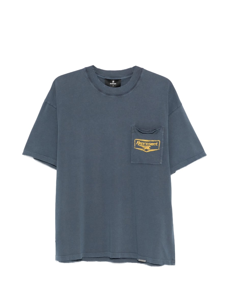 Represent Represent Nothing Faster Logo-print T-shirt