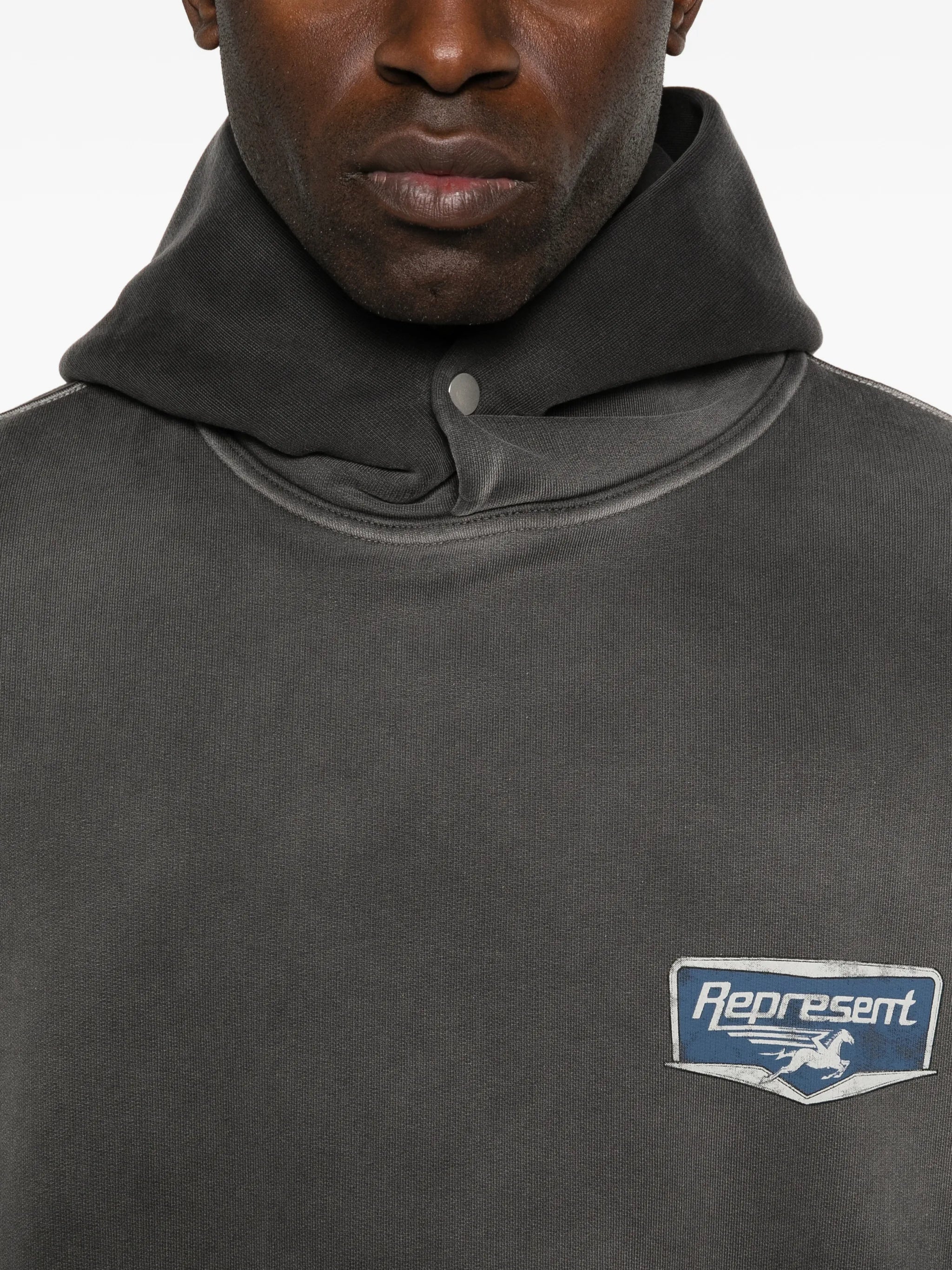 Represent Represent Logo-print Hoodie, view 2