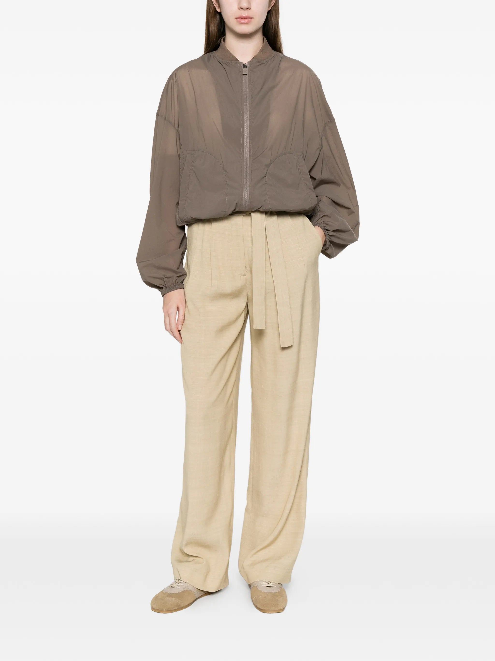 Herno Herno Elasticated-waistband Trousers, view 2