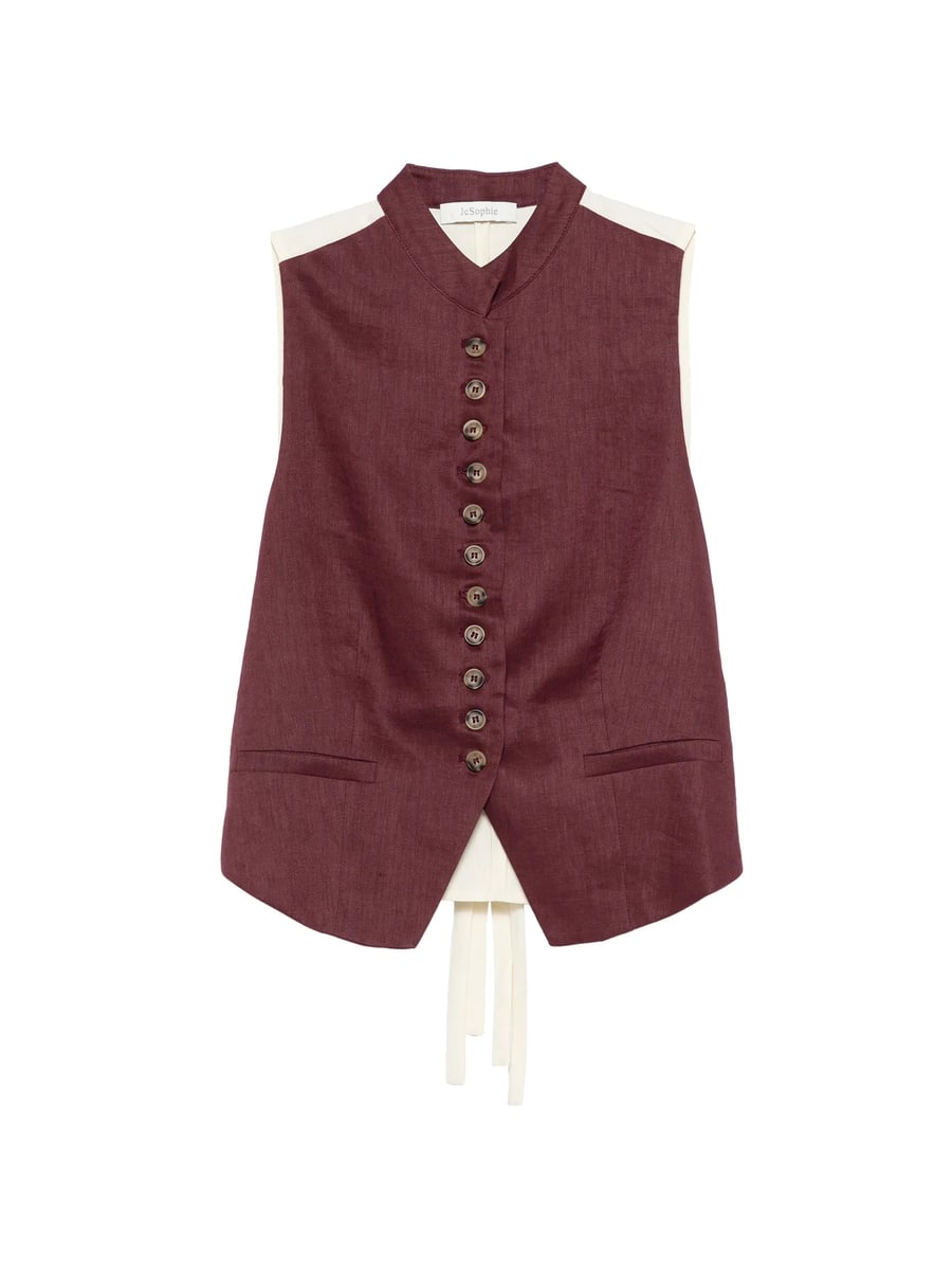 Jc Sophie Jc Sophie Linnea Buttoned Gilet