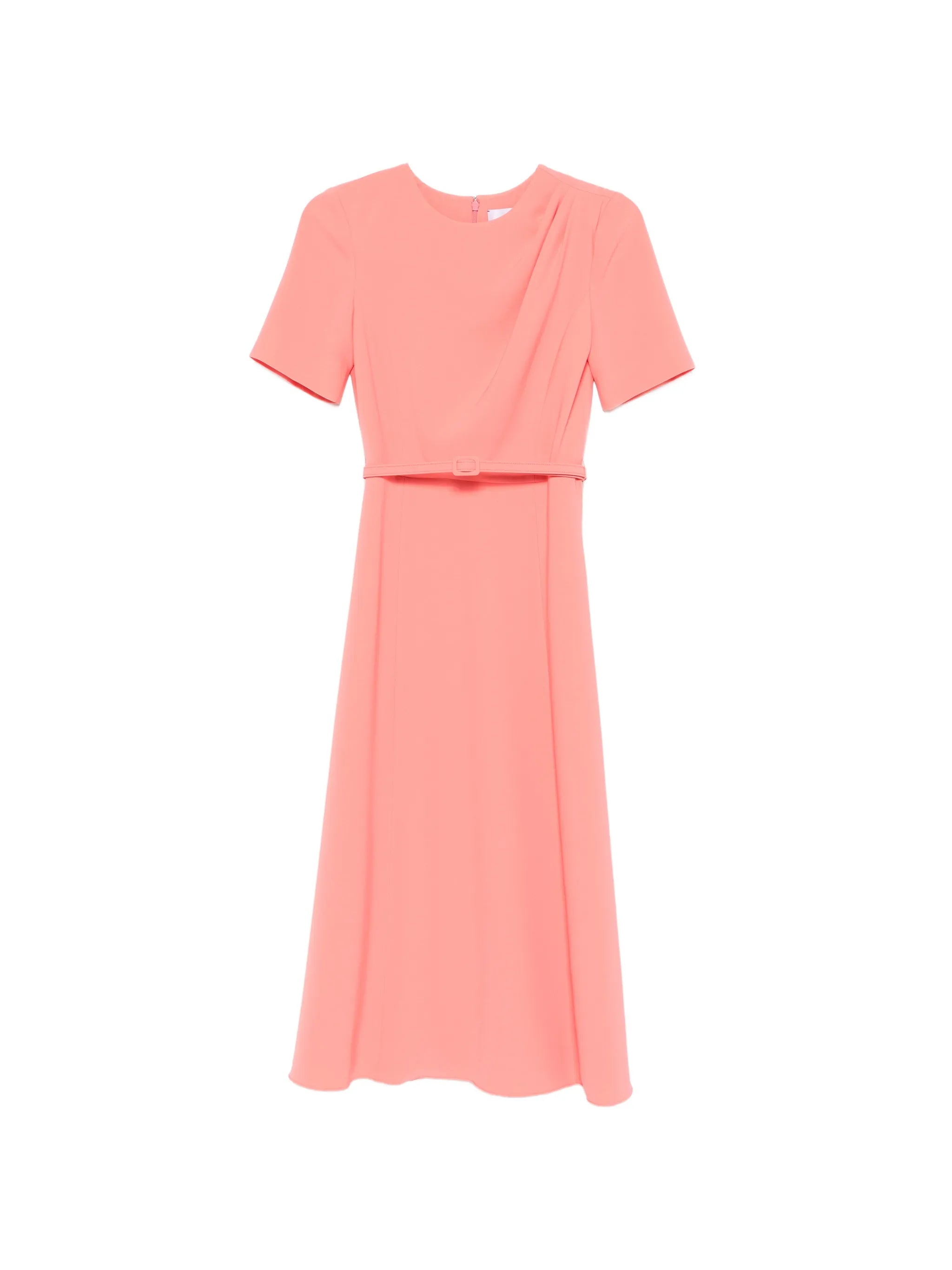 Carolina Herrera Carolina Herrera Draped Belted Midi Dress