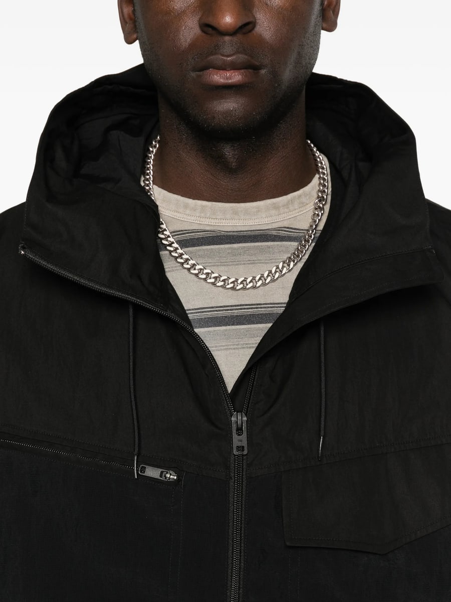 Y-3 Y-3 Hooded Zipped Jacket, view 2