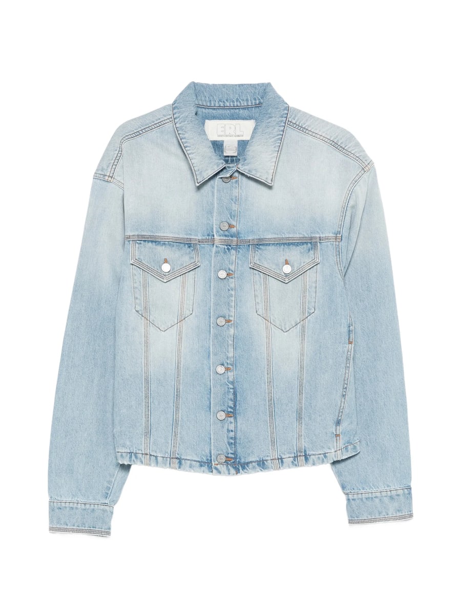 Erl Erl Flap-pocket Denim Jacket