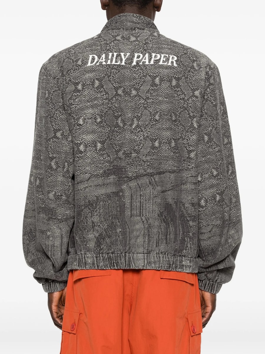 Daily Paper Daily Paper Snake Zipped Jacket, view 4