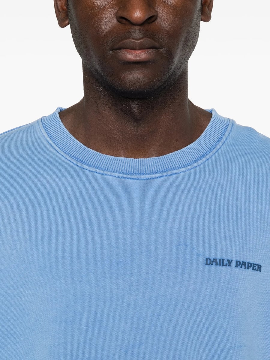 Daily Paper Daily Paper Logo Crew Neck Sweatshirt, view 5