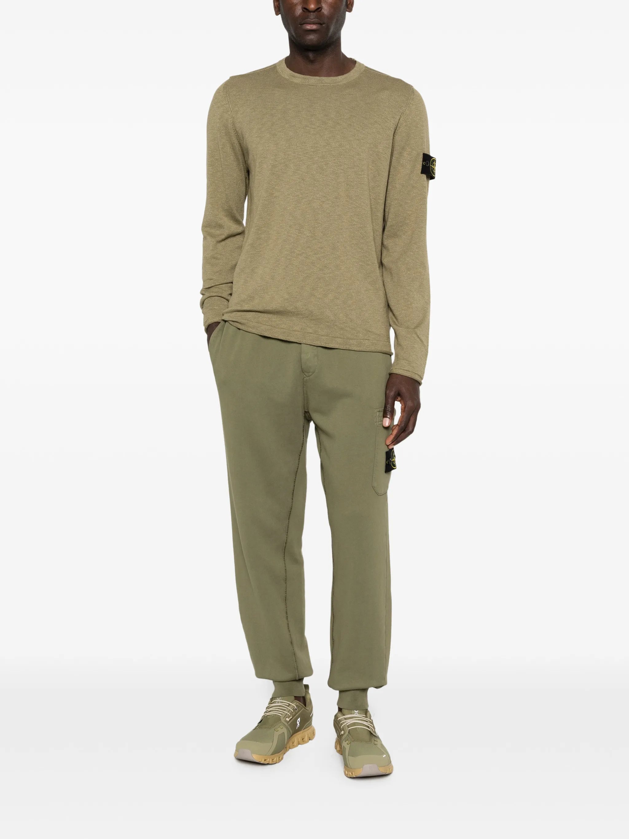 Stone Island Stone Island 5100052 Organic Cotton And Nylon Sweater, view 2