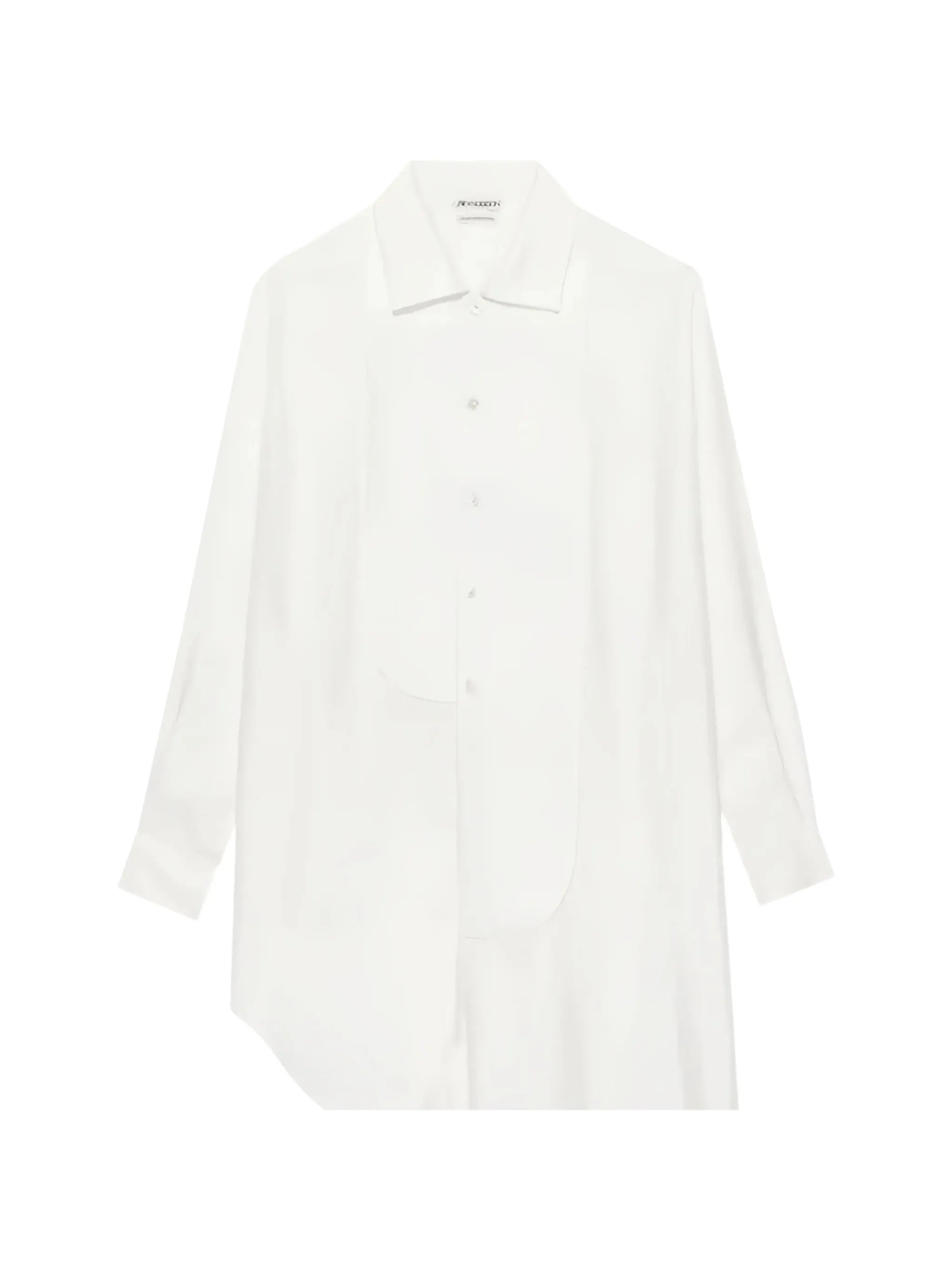 JW Anderson Jw Anderson Asymmetric Midi Shirt Dress