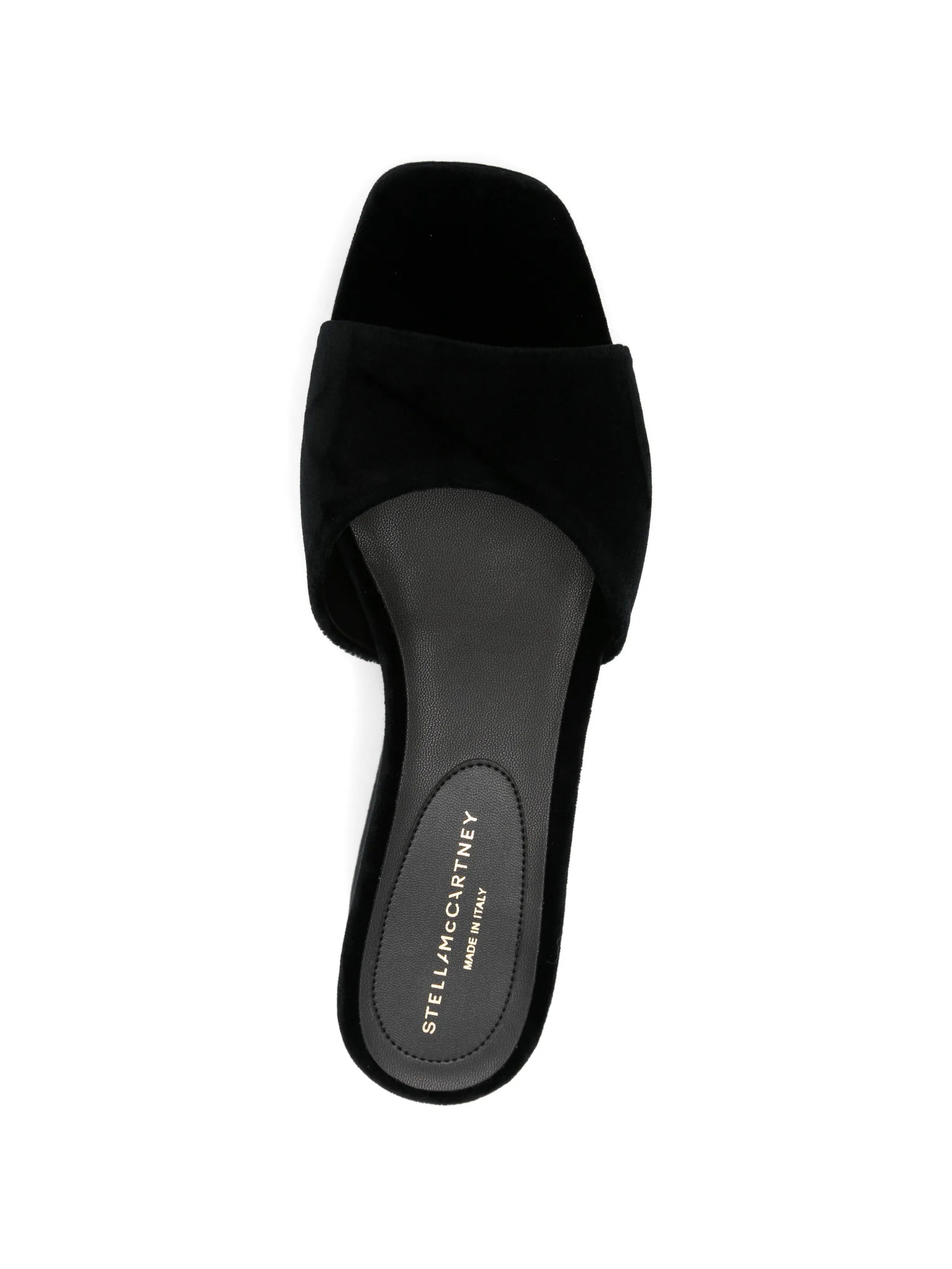 Stella McCartney Stella Mccartney Velvet Platform Sandals, view 2