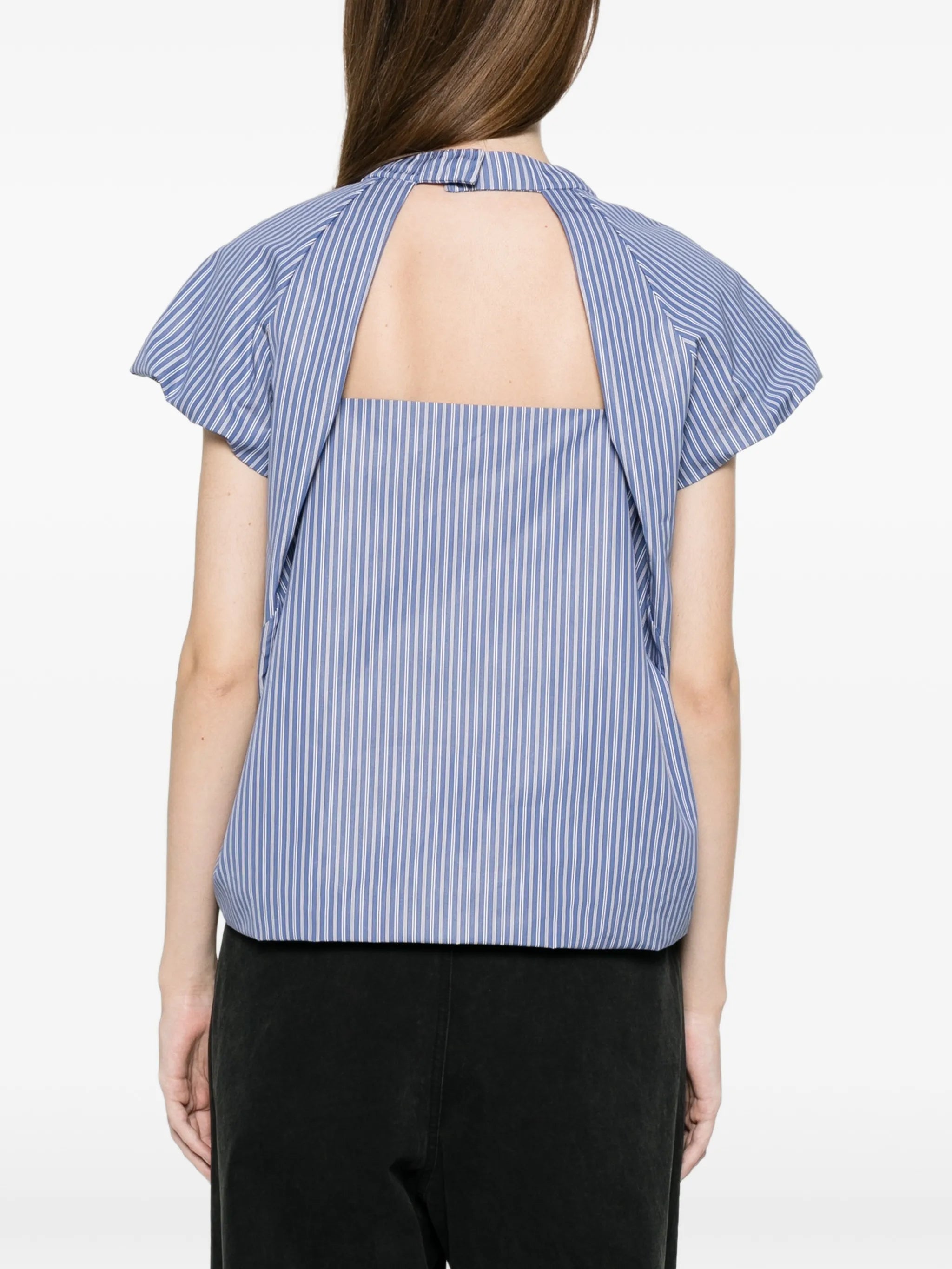 Sacai Sacai Striped T-shirt, view 2