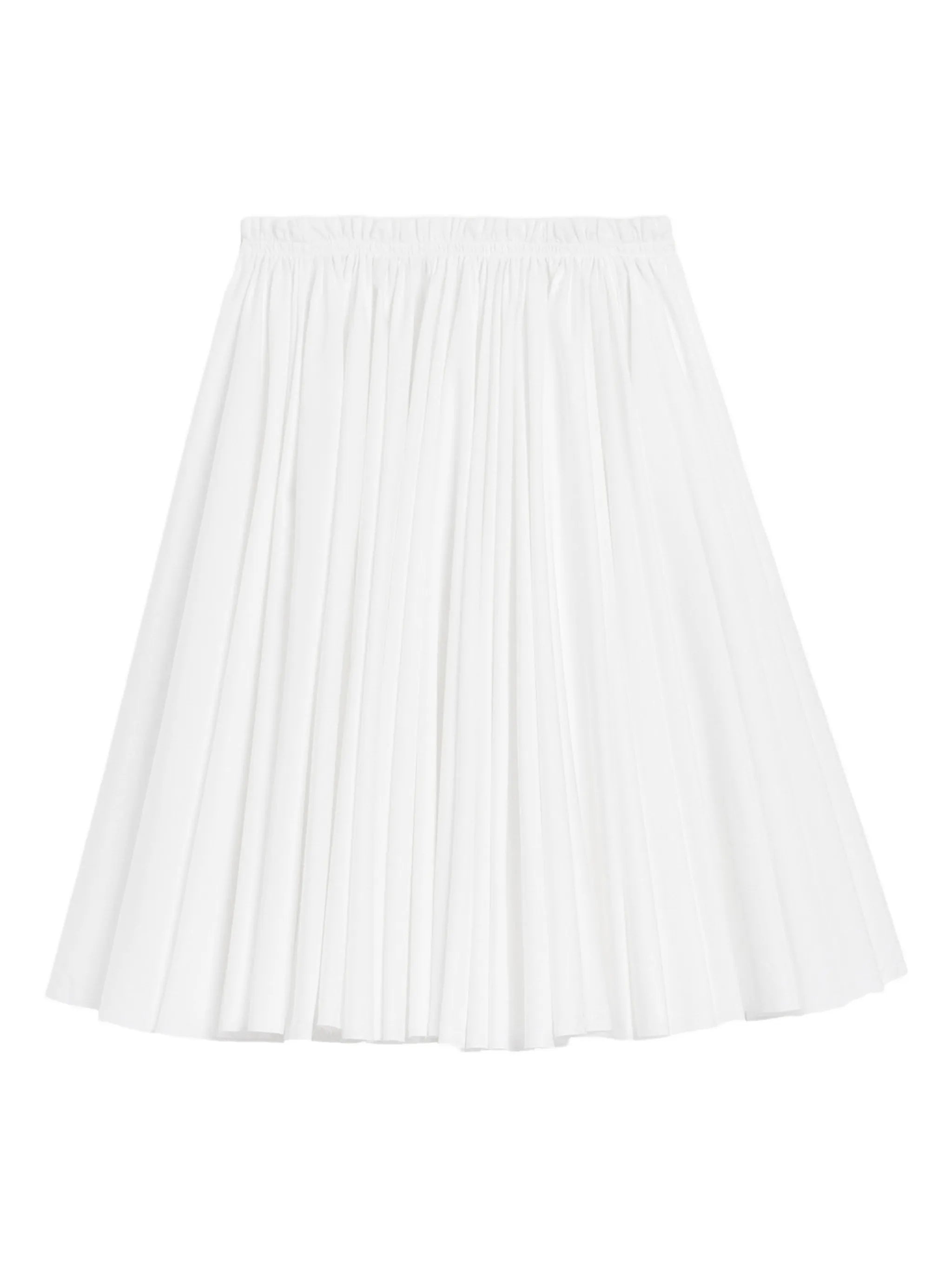AMI Paris Ami Paris Cotton Midi Corolla Skirt