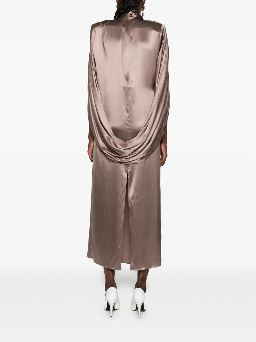 Mugler Mugler Scarf Draped Dress, view 5