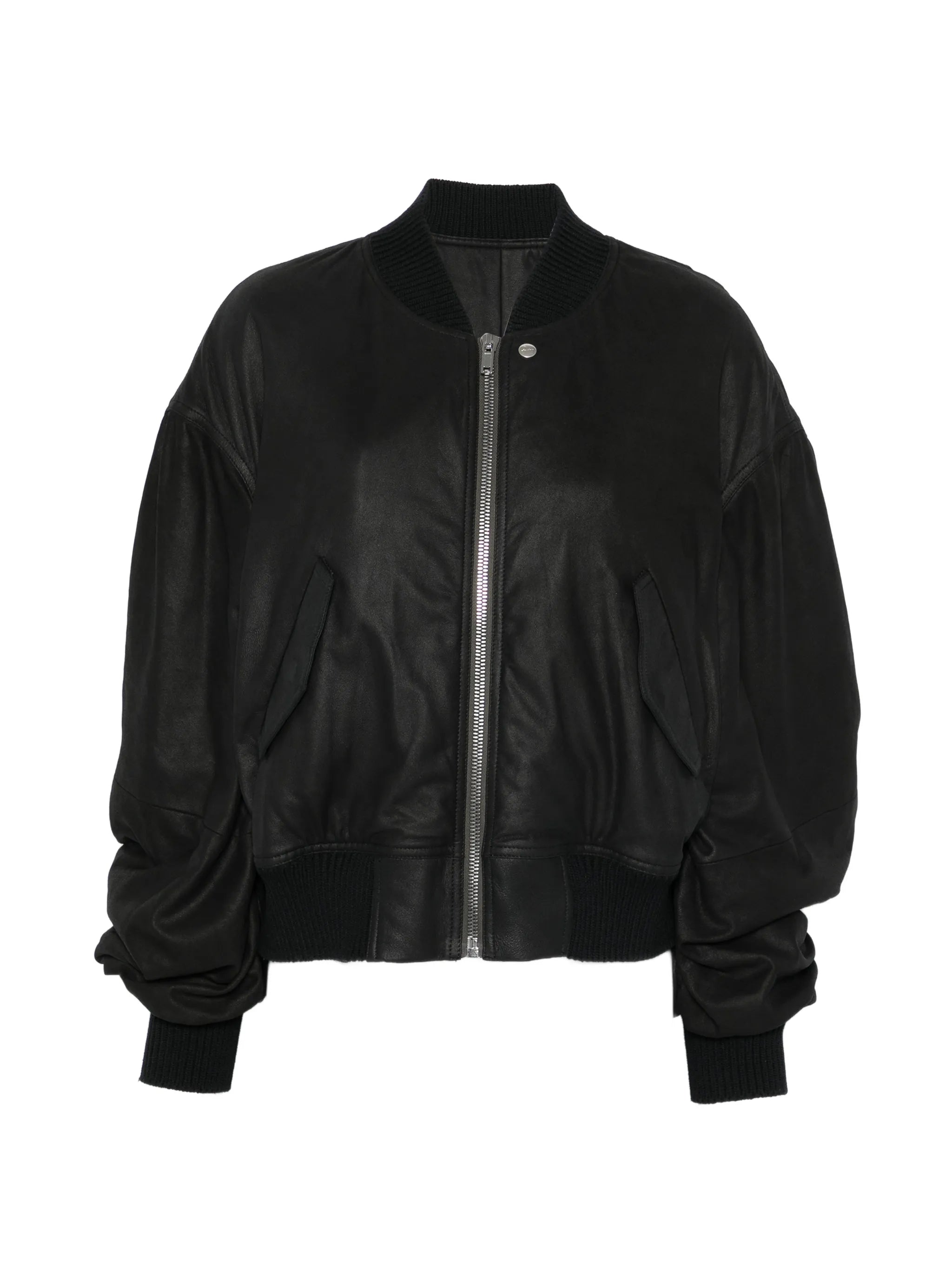 Rick Owens Rick Owens Zip-up Leather Bomber Jacket