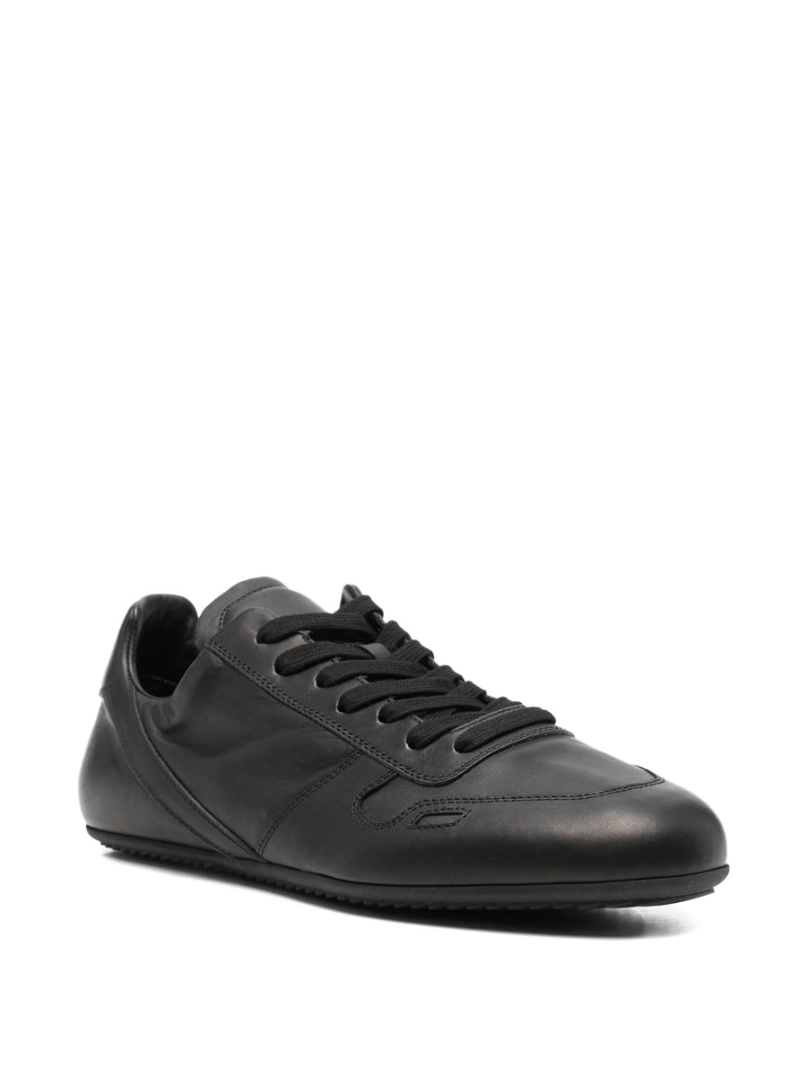Rick Owens Rick Owens Leather Sneakers, view 2