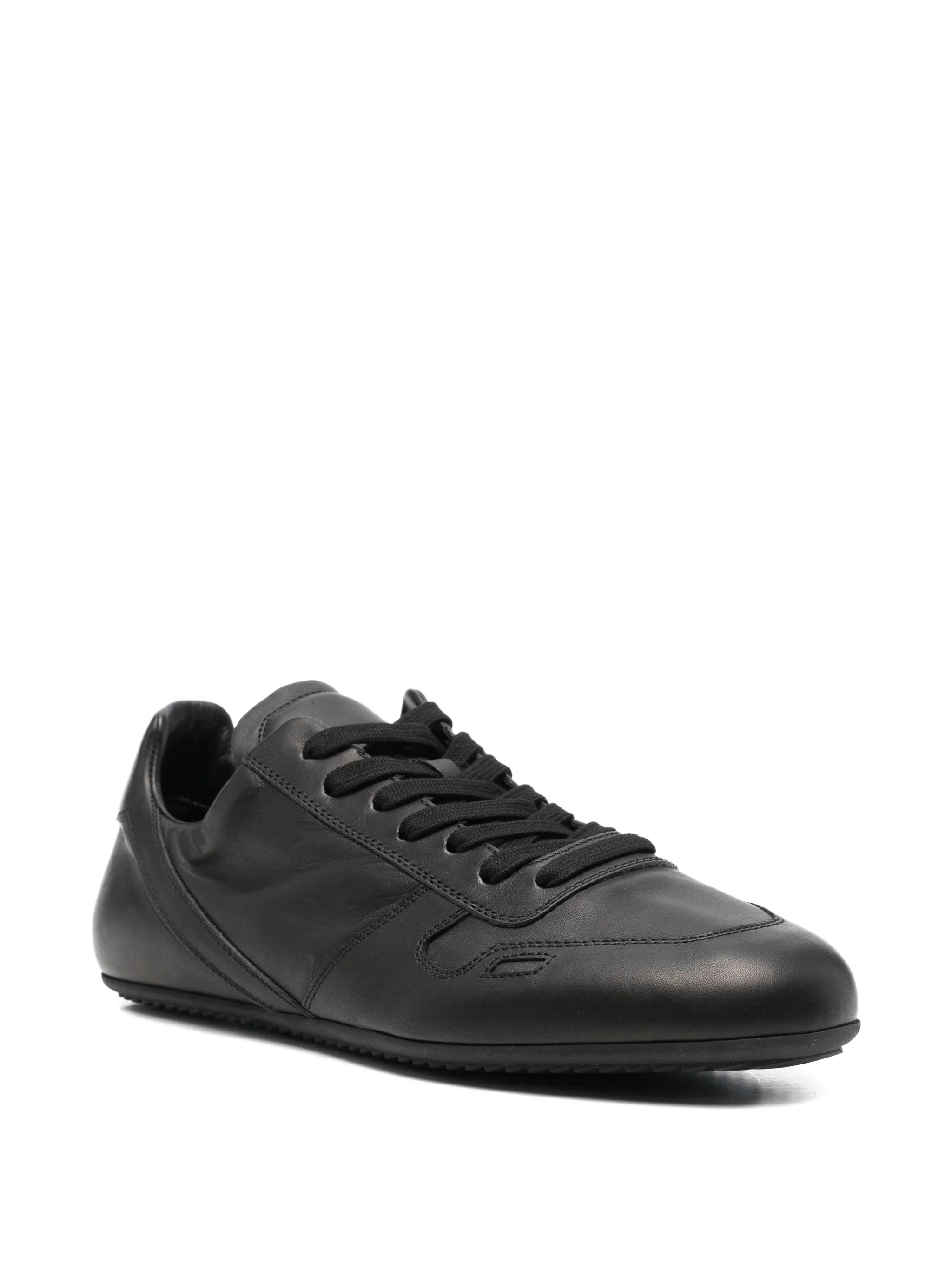 Rick Owens Rick Owens Leather Sneakers, view 2
