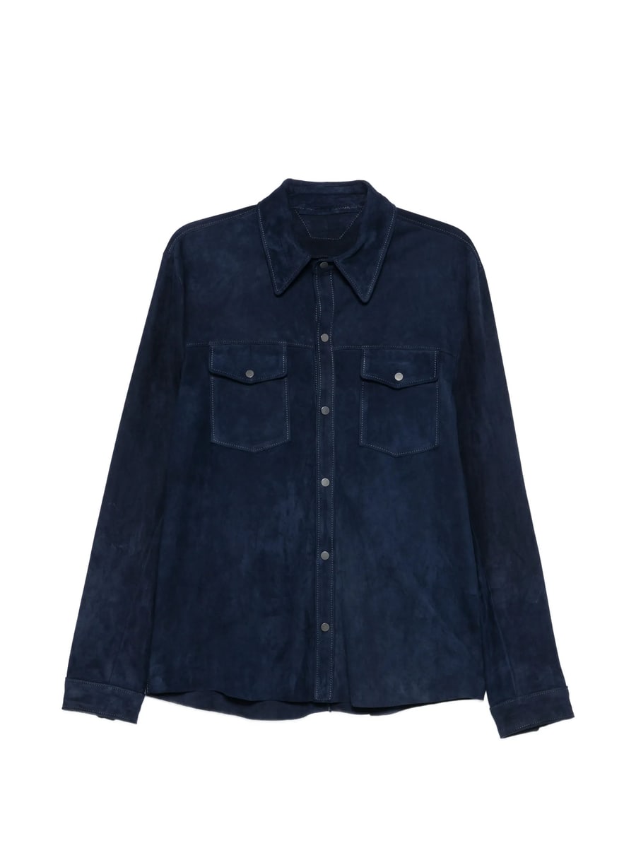 Santoro Santoro Suede Shirt Jacket