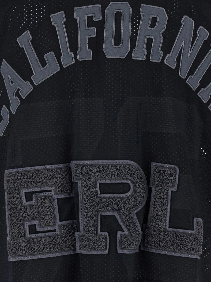 Erl Erl Mesh Logo-patch T-shirt, view 2