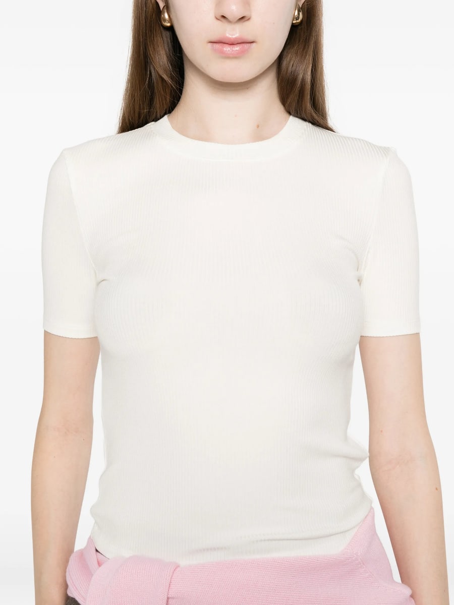 Calvin Klein Calvin Klein Ribbed T-shirt, view 2