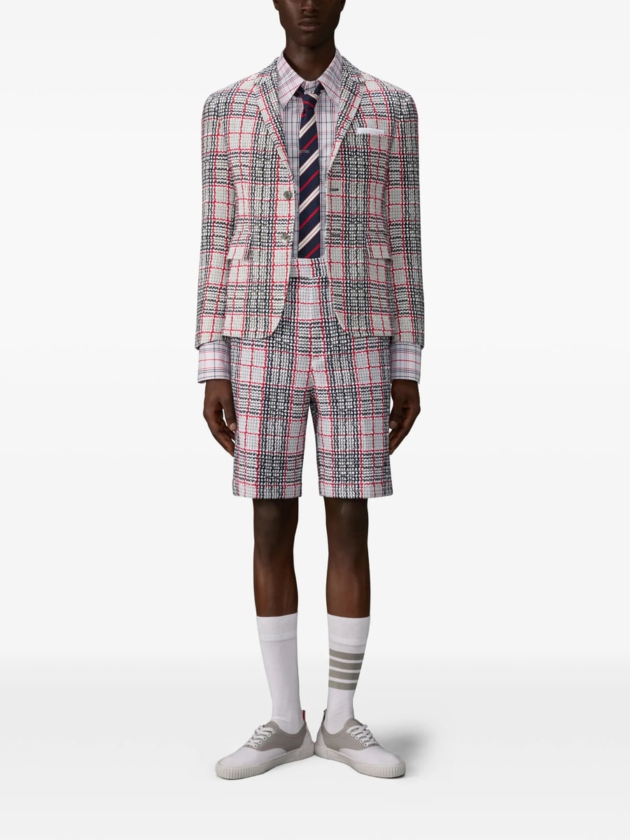 Thom Browne Thom Browne Plaid-patterned Shirt, view 2