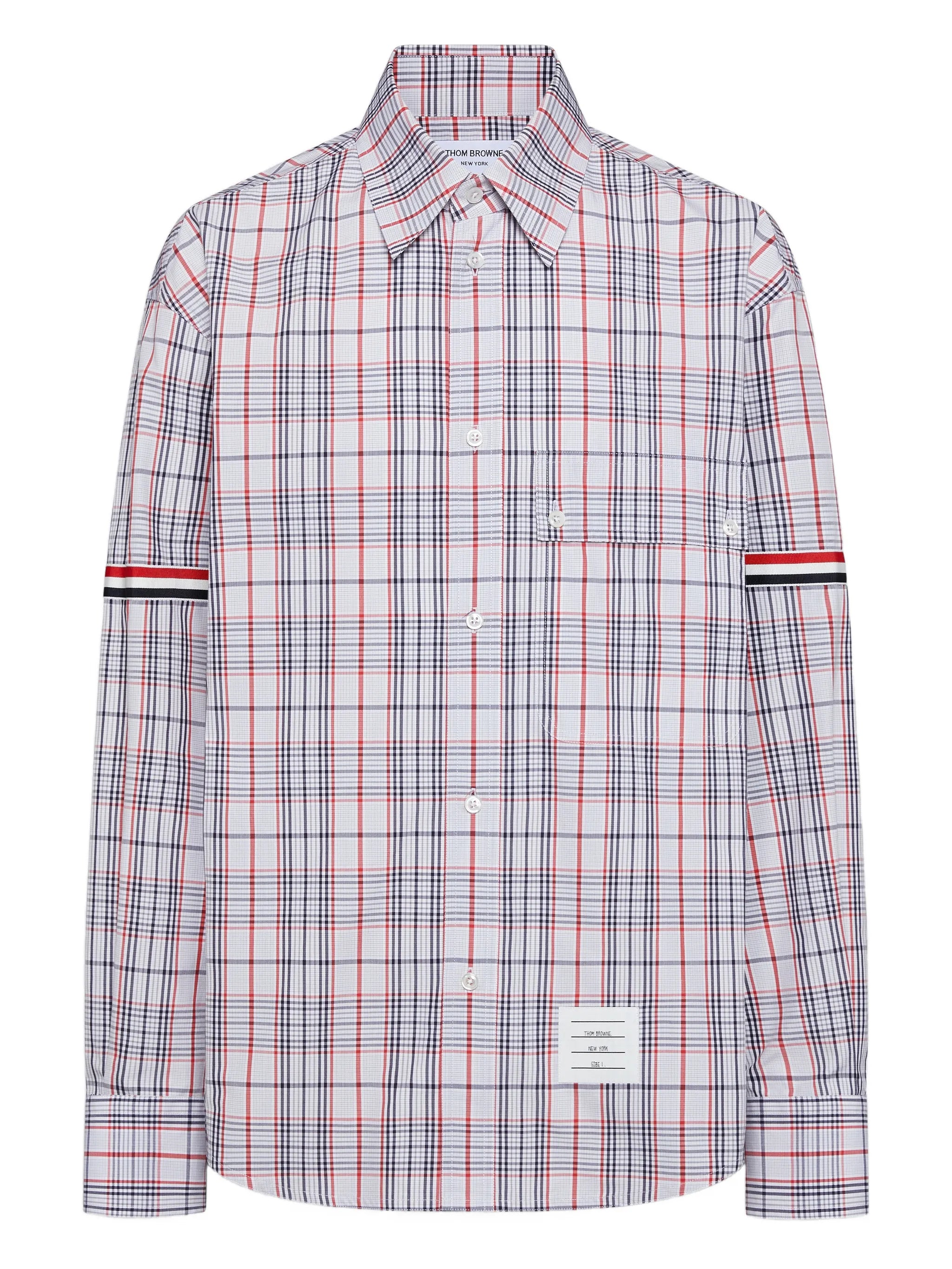 Thom Browne Thom Browne Plaid-patterned Shirt
