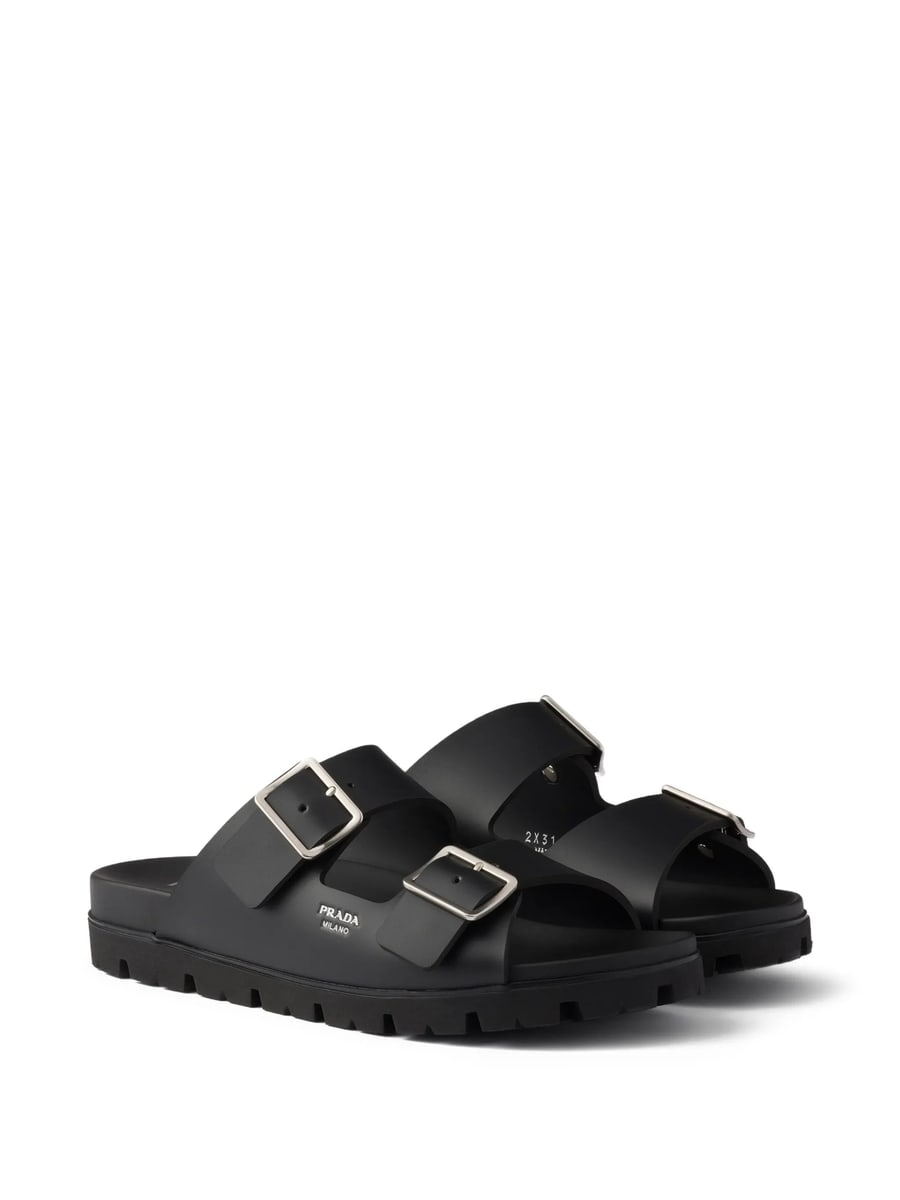 Prada Prada Buckle-fastening Sandals, view 3