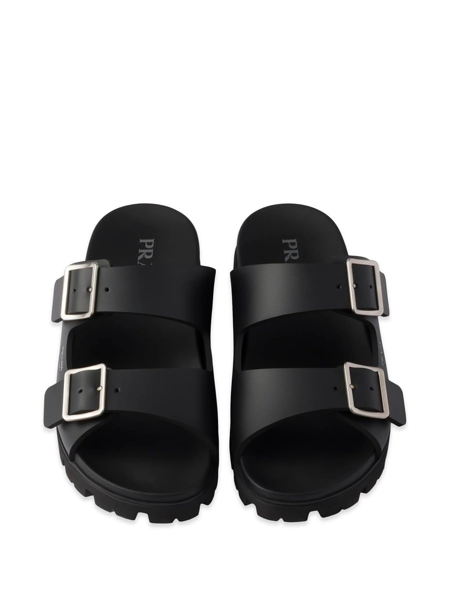 Prada Prada Buckle-fastening Sandals, view 5