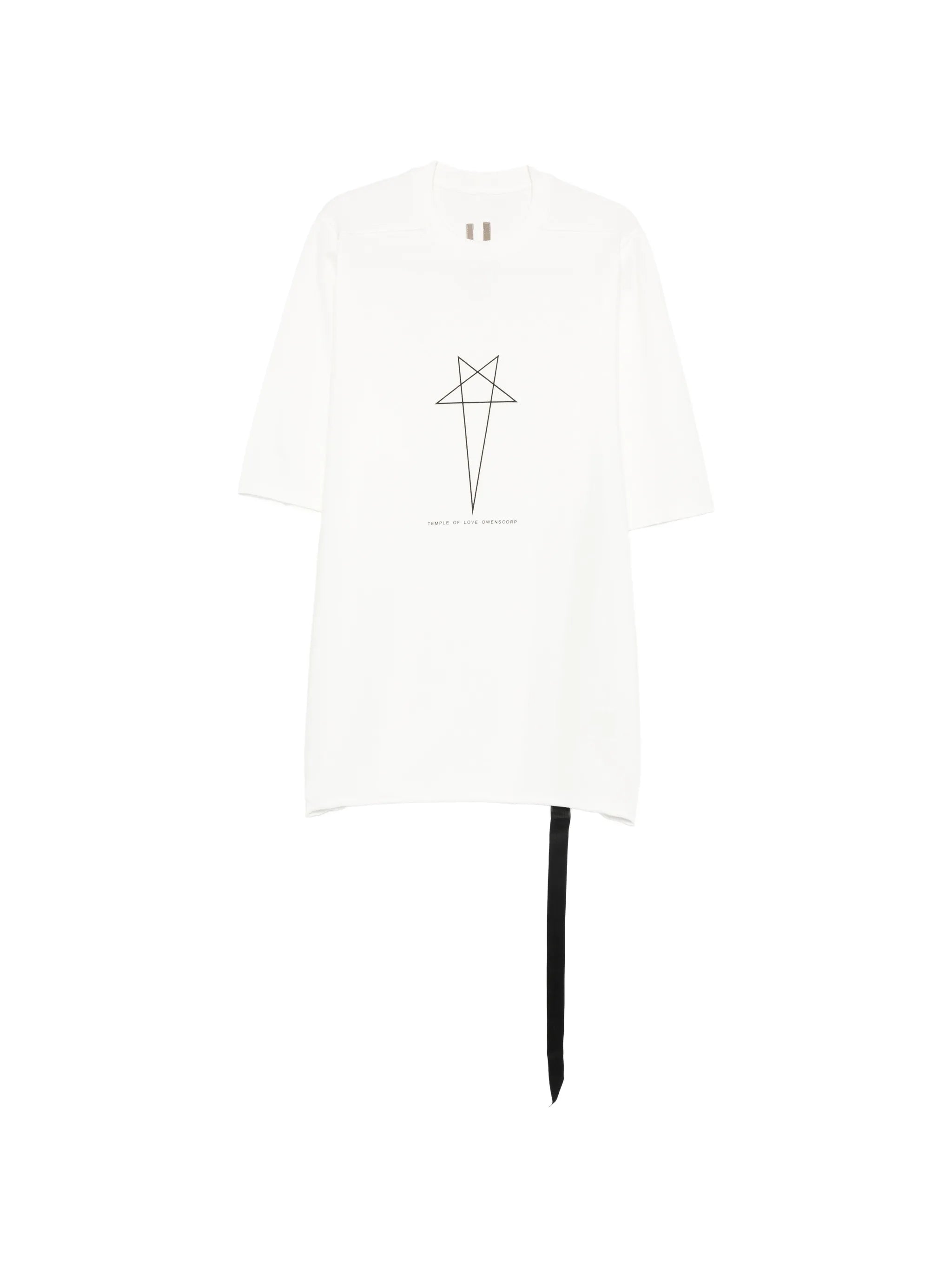 Rick Owens DRKSHDW Rick Owens Drkshdw Star-graphic Ribbon T-shirt