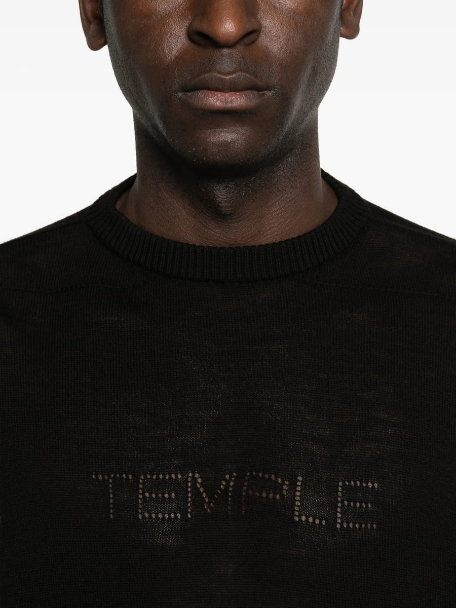 Rick Owens Rick Owens Crew-neck Sweater, view 5