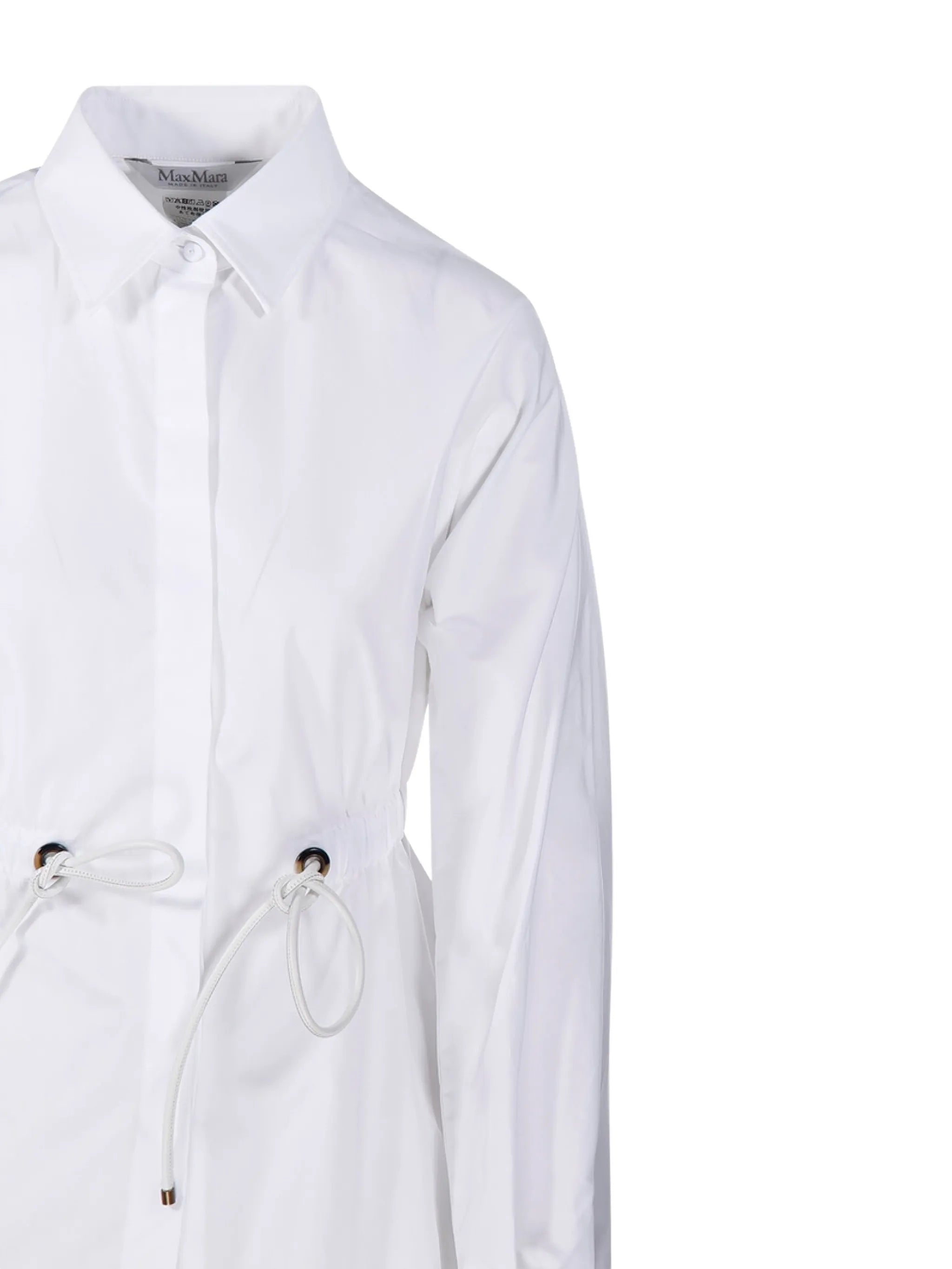 Max Mara Max Mara MXMTAZZINA Elasticated Drawstring Shirt, view 2