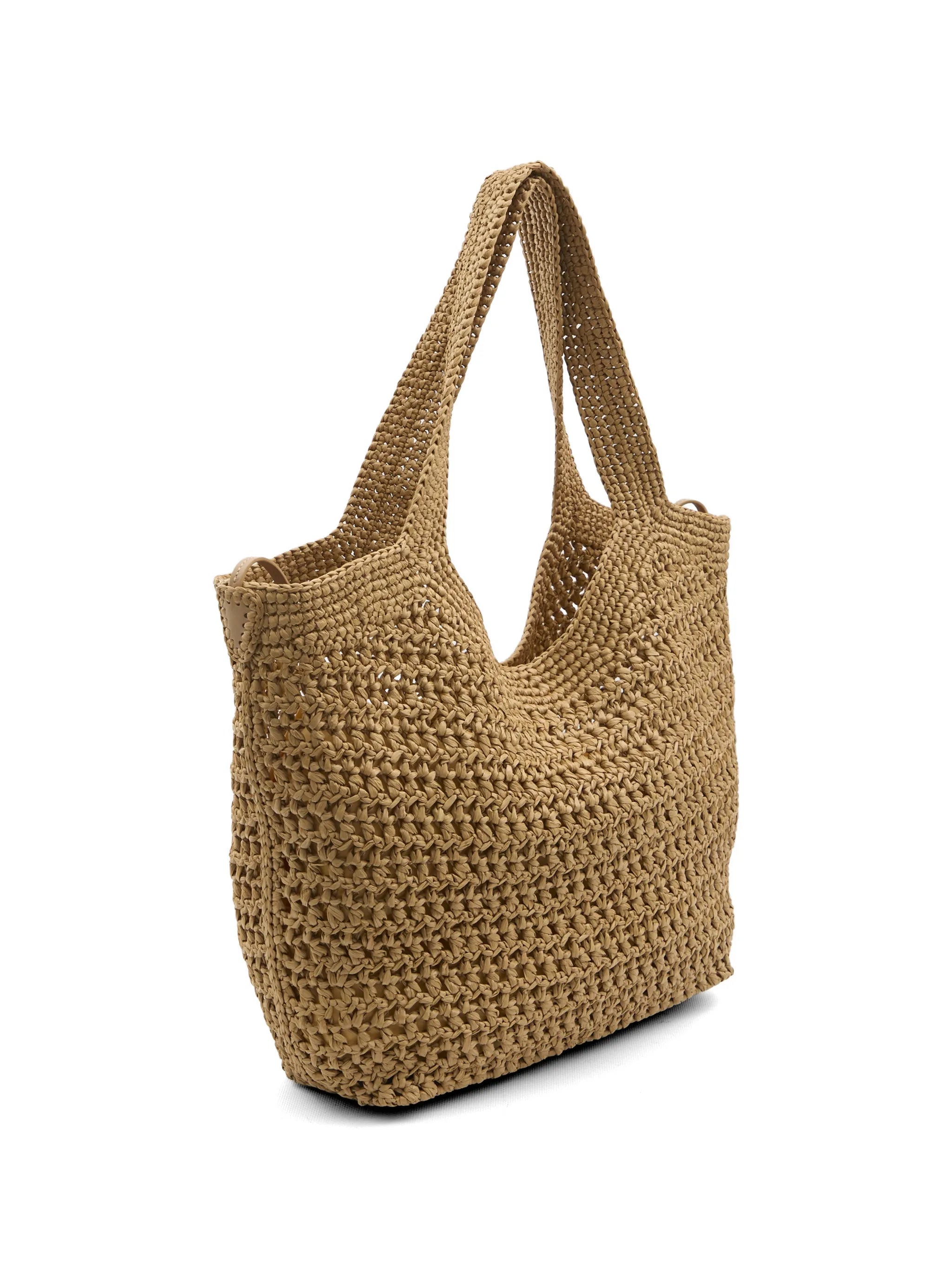 Tod's Tod's Crochet Raffia Shopping Bag