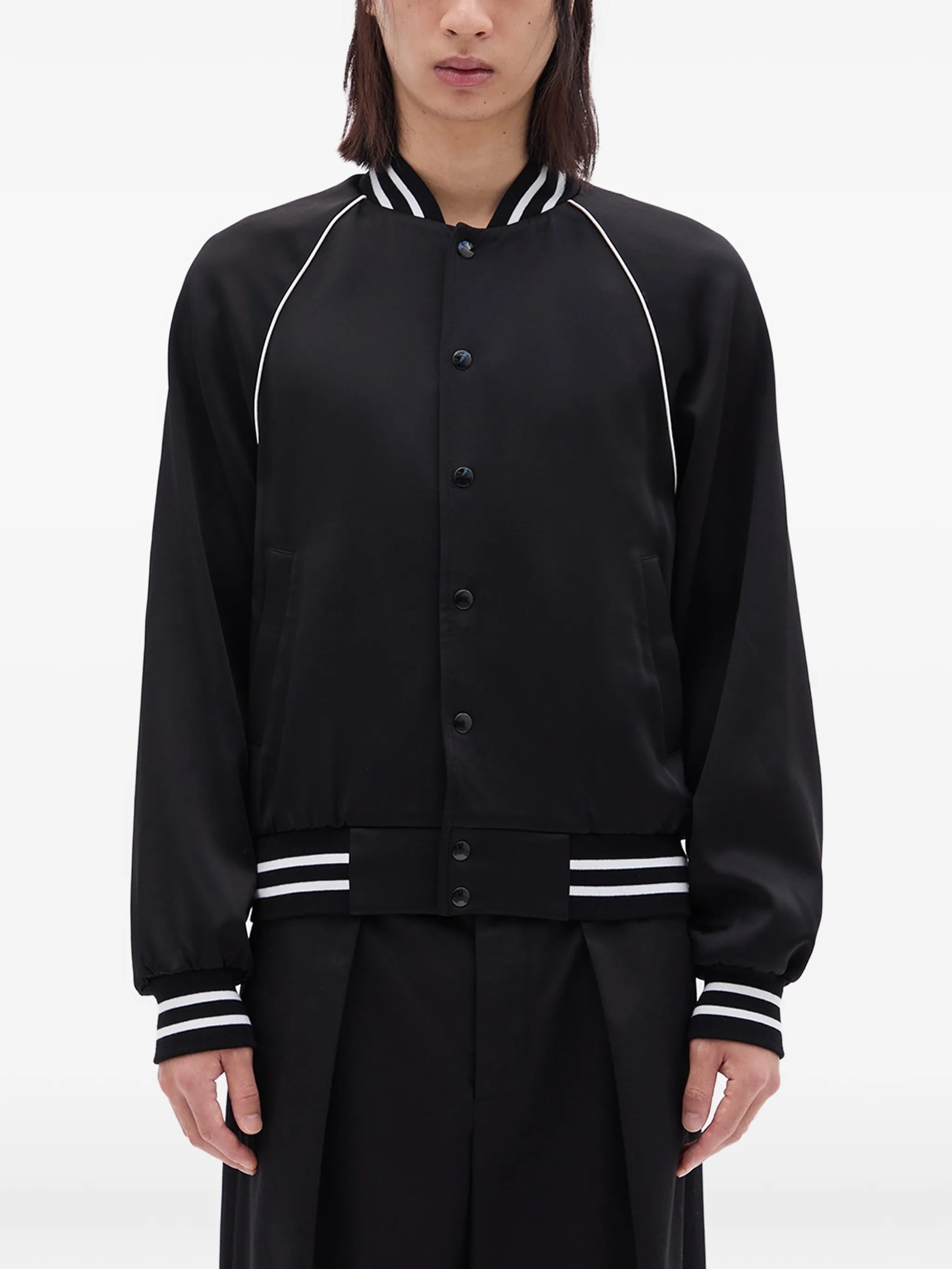 Ann Demeulemeester Ann Demeulemeester Esko Embroidery-detail Bomber Jacket