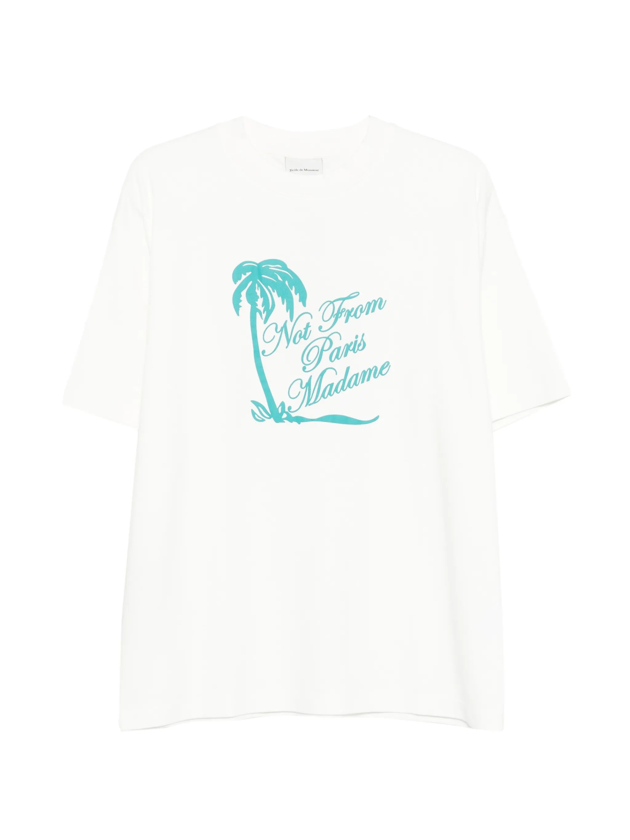 Drole De Monsieur Drole De Monsieur Slogan Palmiers T-shirt