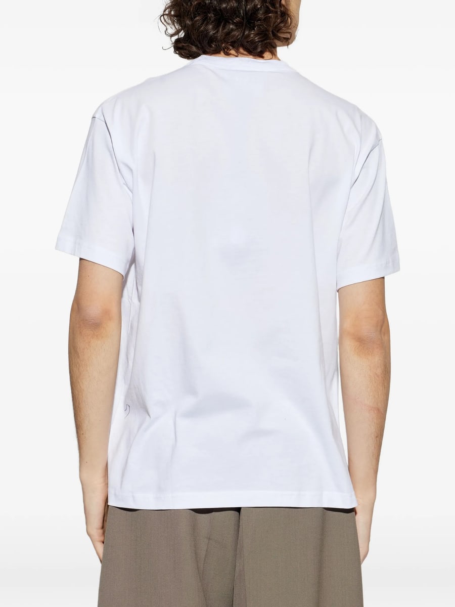 Versace Jeans Couture Versace Jeans Couture Cotton Logo T-shirt, view 5