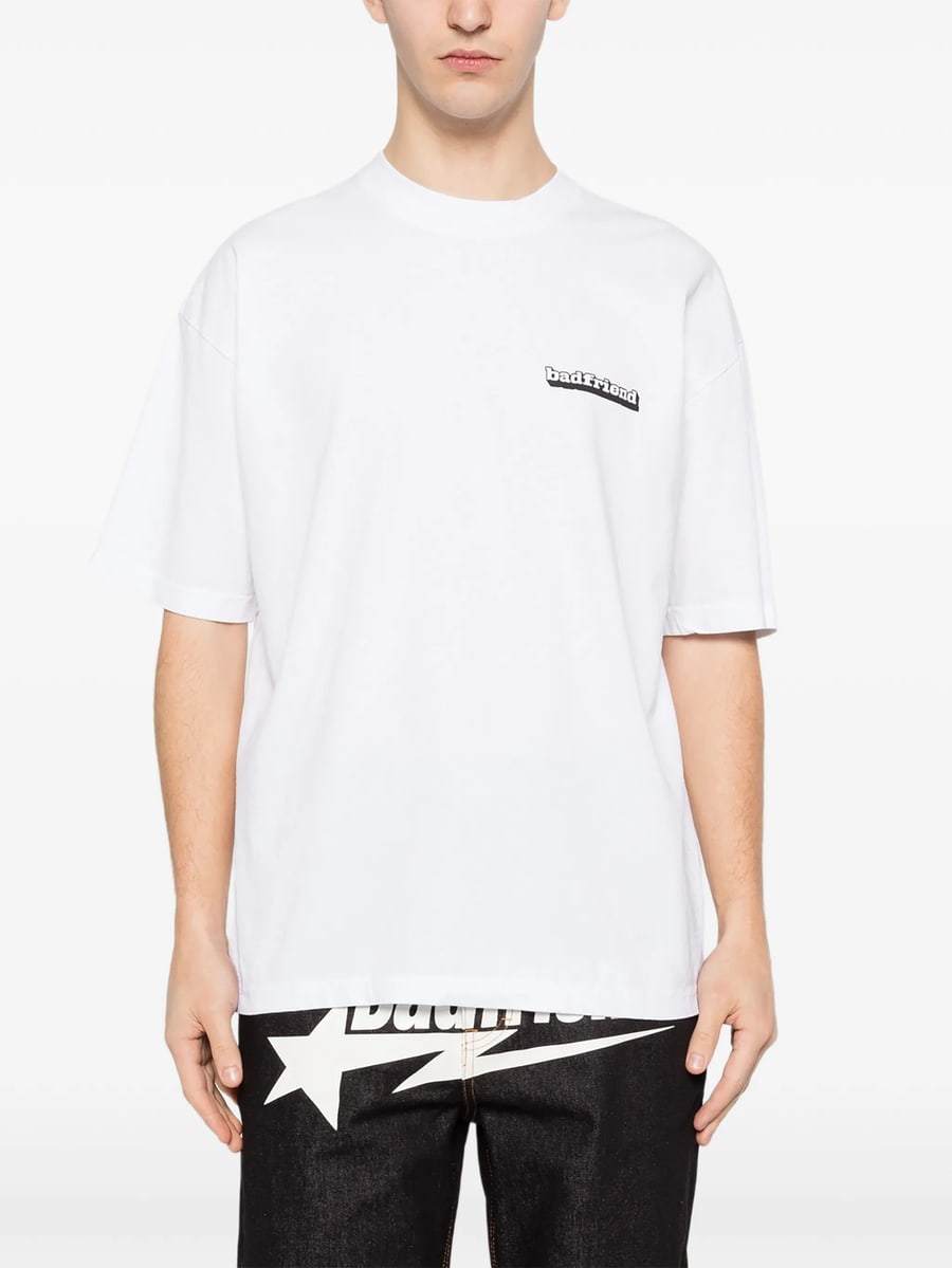 Badfriend Badfriend Logo-print T-shirt, view 4