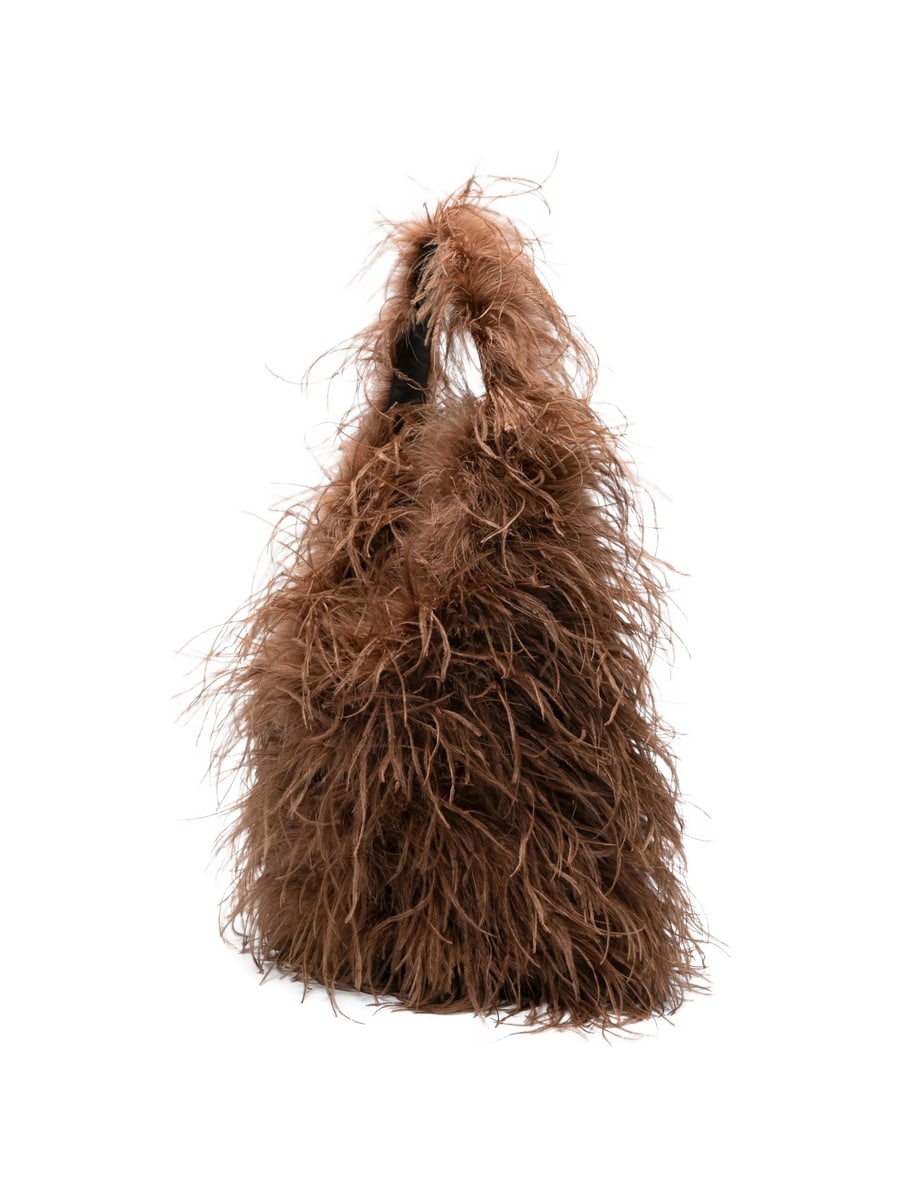 Yves Salomon Yves Salomon Brown Shoulder Bag, view 2