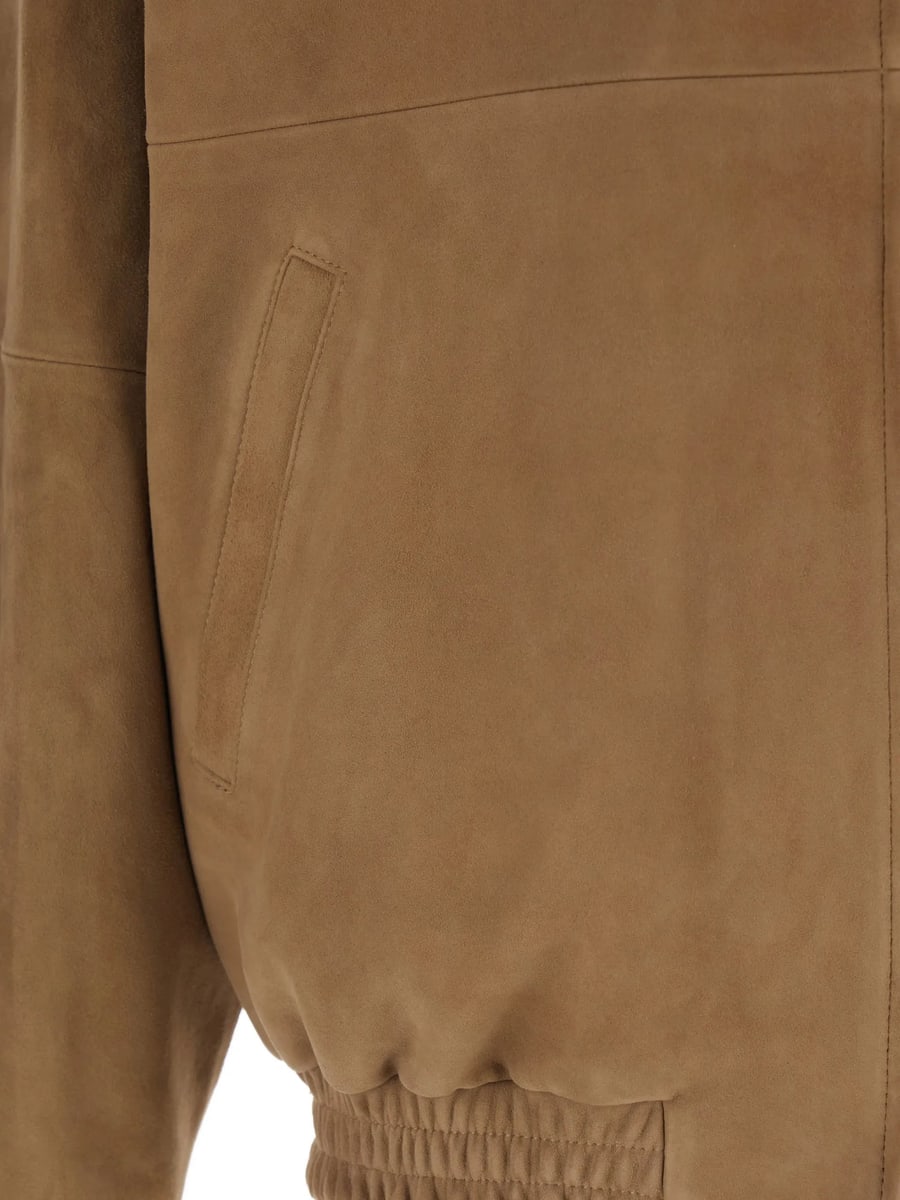 Tonywack Tonywack Goat Suede Zip Jacket, view 2