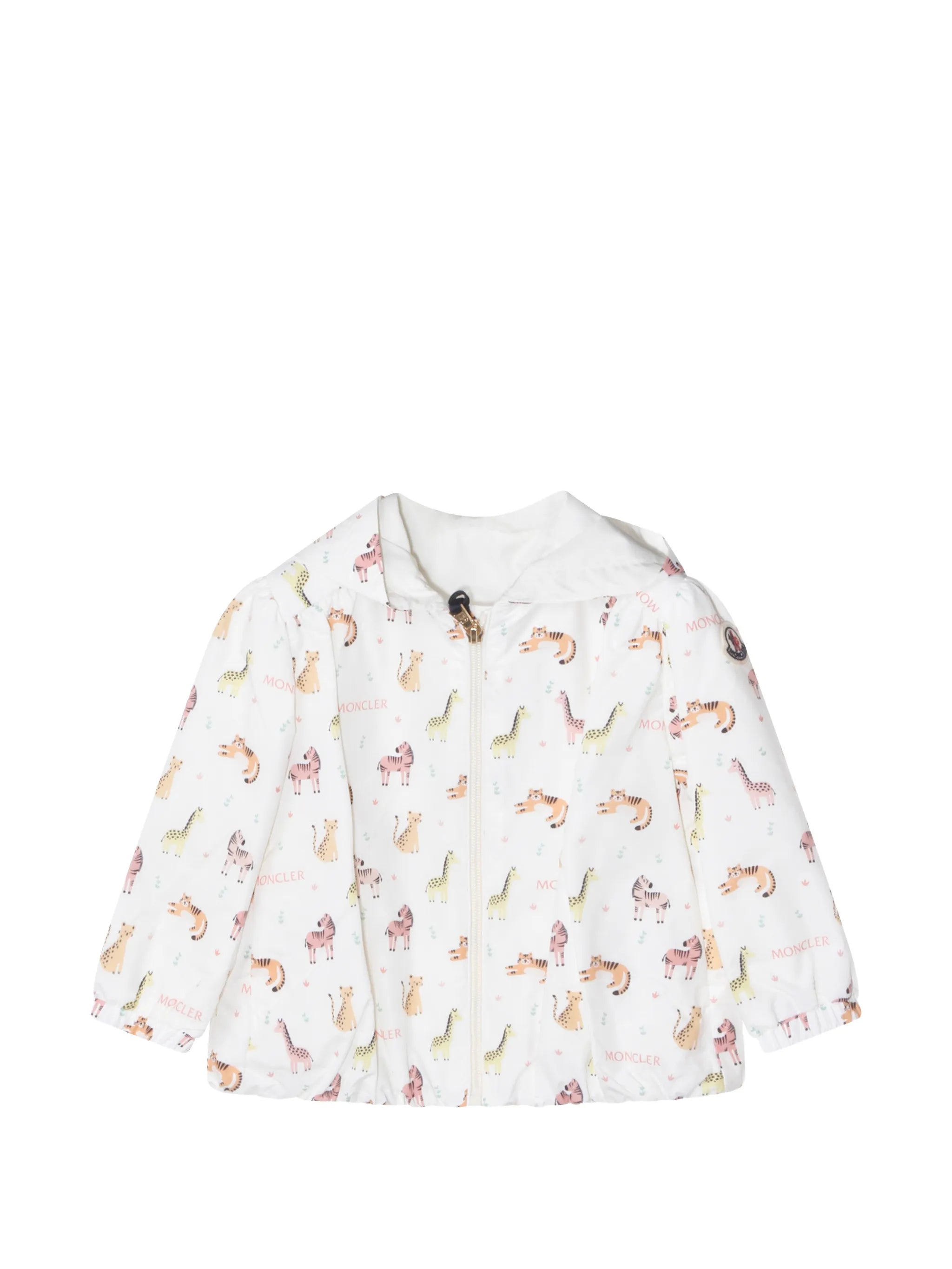 Moncler Moncler Guniz Animal-print Hooded Jacket