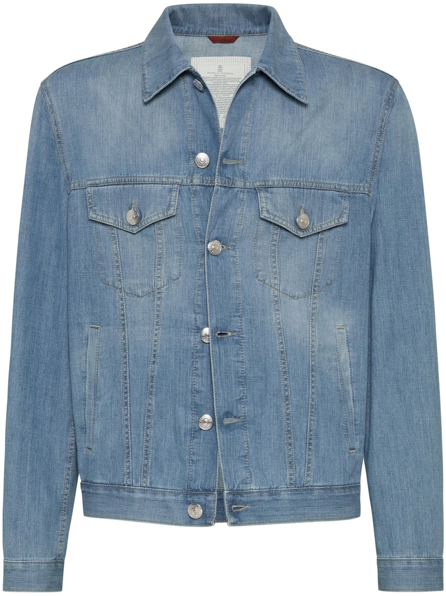 Brunello Cucinelli Brunello Cucinelli Button-up Denim Jacket