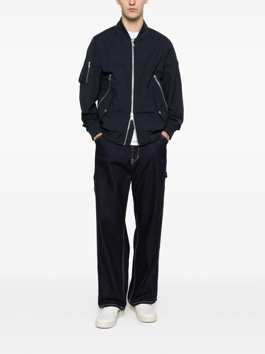 Moose Knuckles Moose Knuckles Zip-pocket Bomber Jacket, view 5