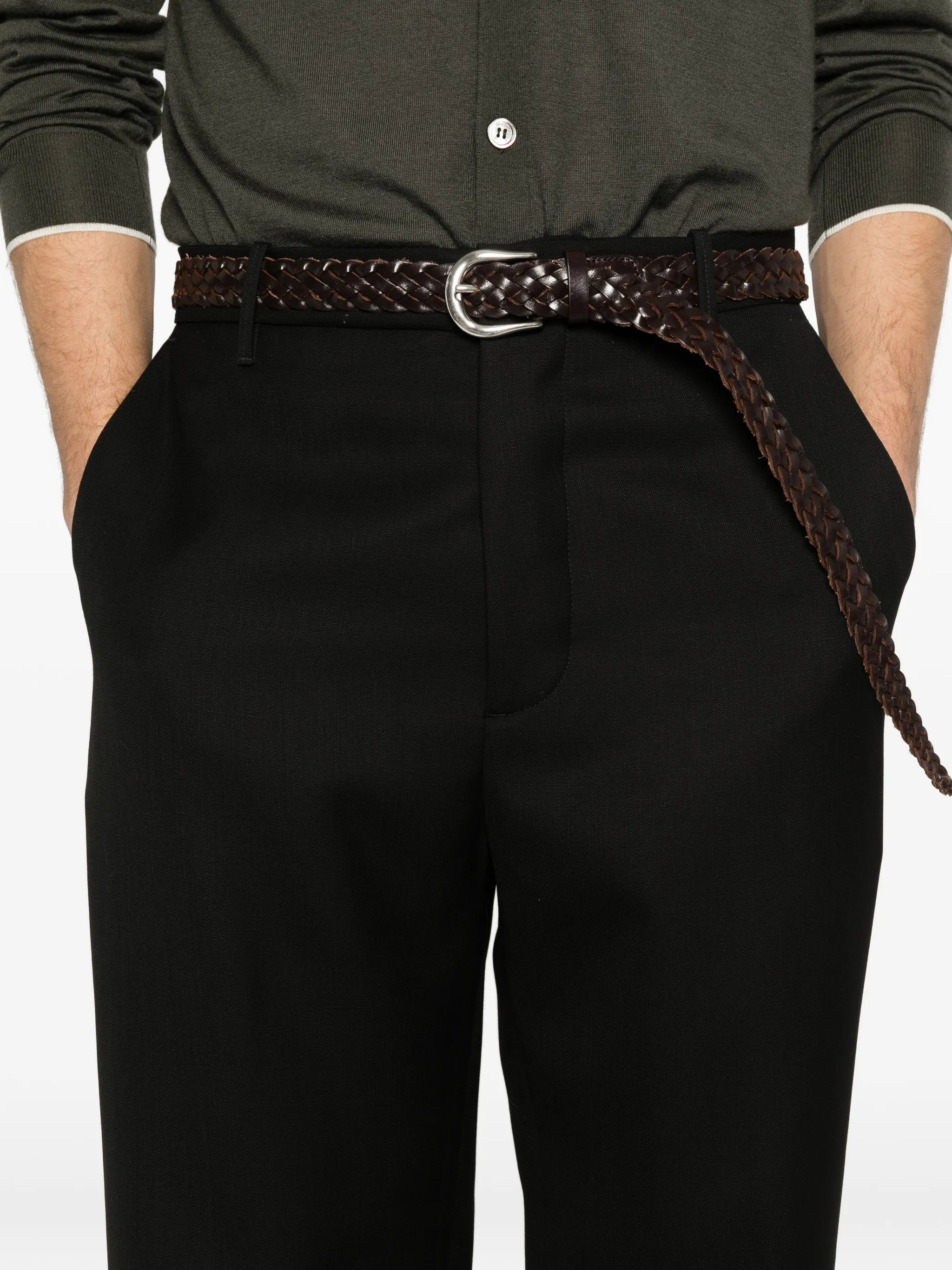 Nine In The Morning Nine In The Morning Apollon Textured Trousers, view 2
