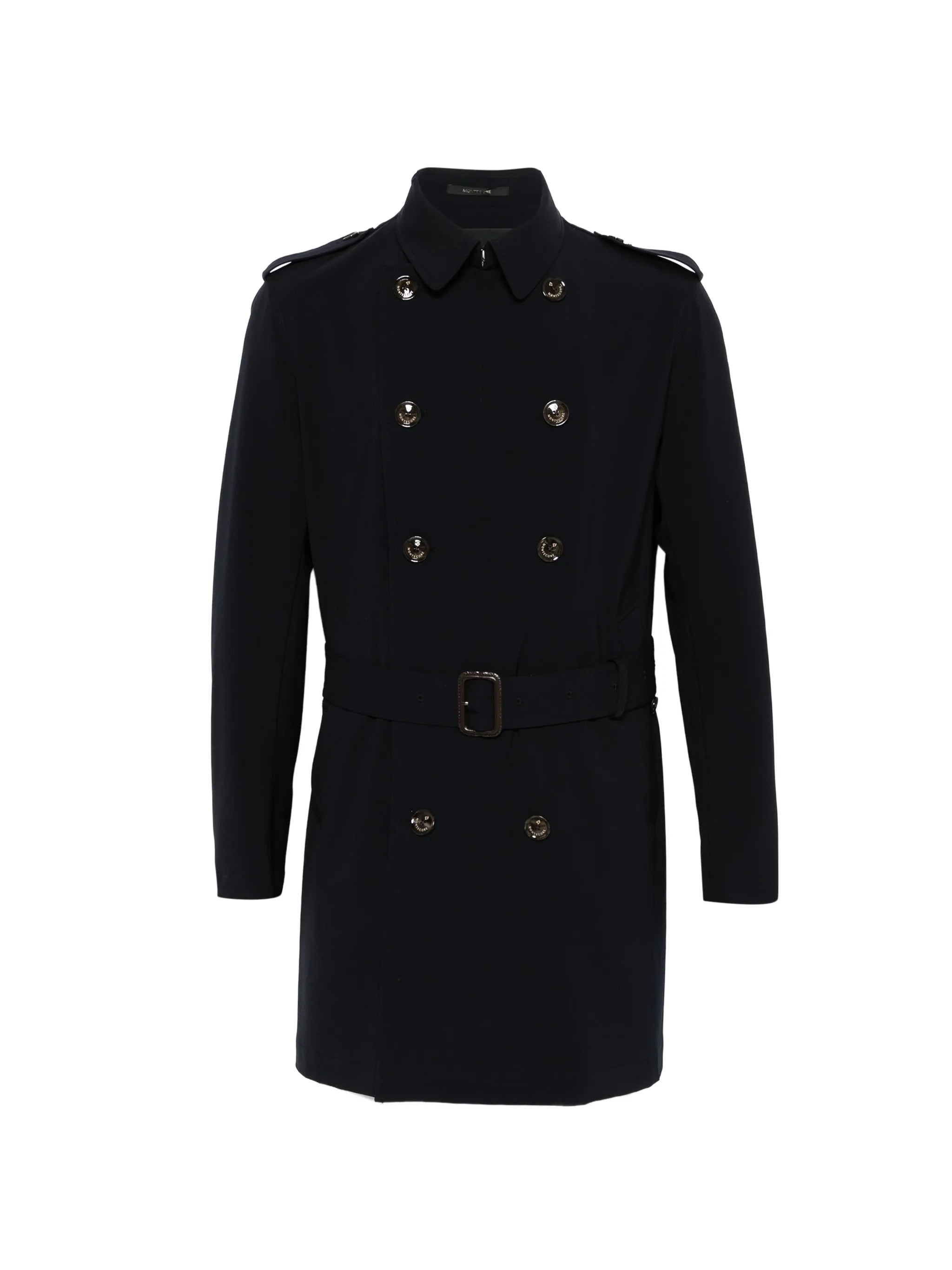 Montecore Montecore Buttoned Belted Coat