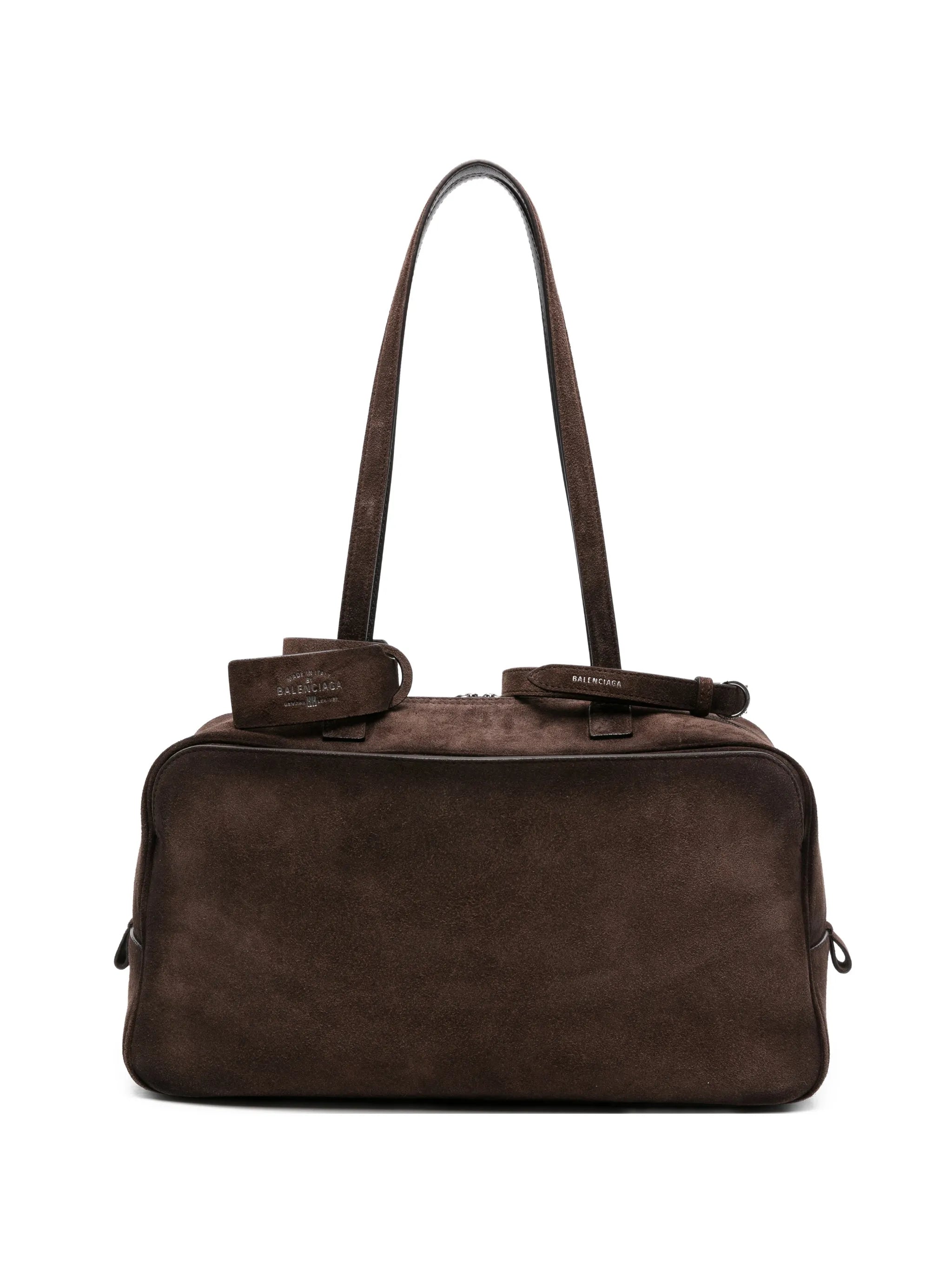 Balenciaga Balenciaga Medium Carrie Brown Tote Bag