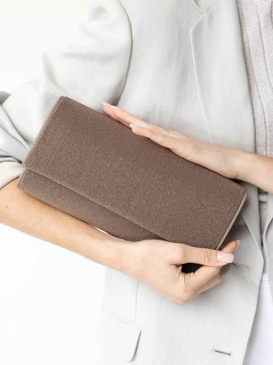 Brunello Cucinelli Brunello Cucinelli Precious Clutch Bag, view 3
