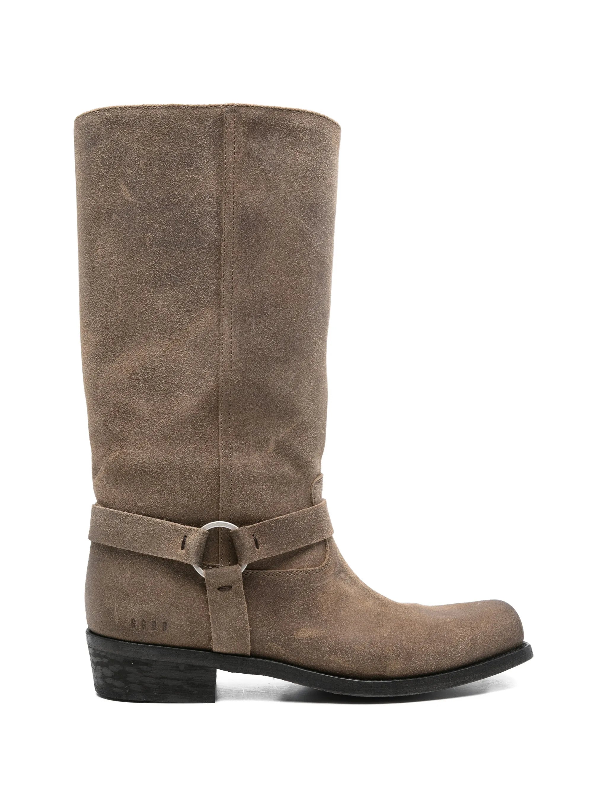 Golden Goose Golden Goose Square-toe Biker Boots