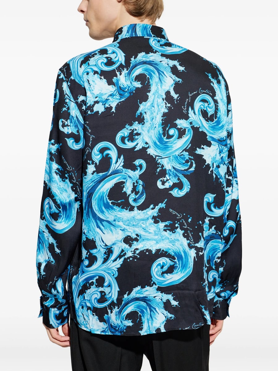 Versace Jeans Couture Versace Jeans Couture Patterned Shirt, view 3
