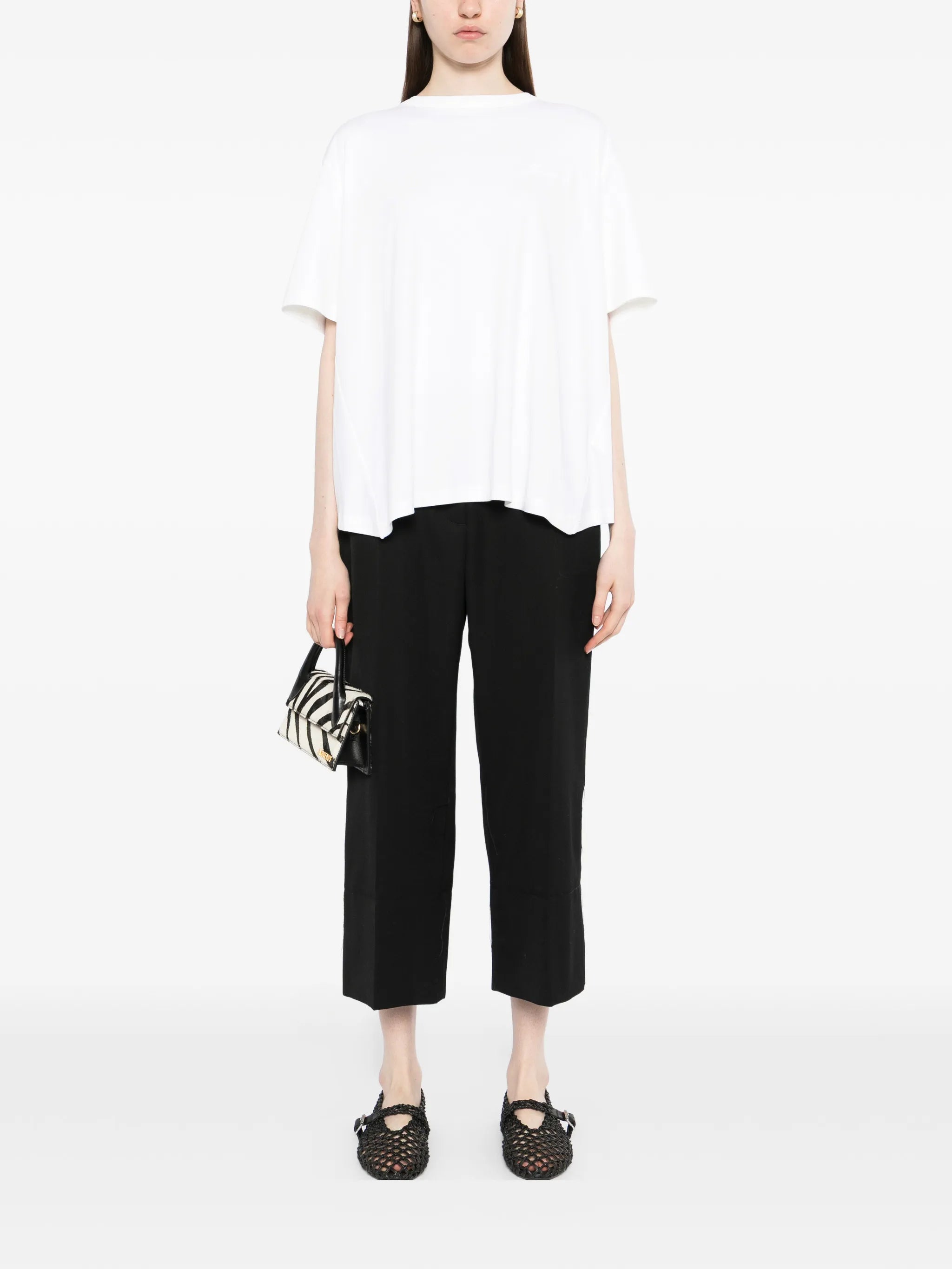 Jacquemus Jacquemus Pleated T-shirt, view 2