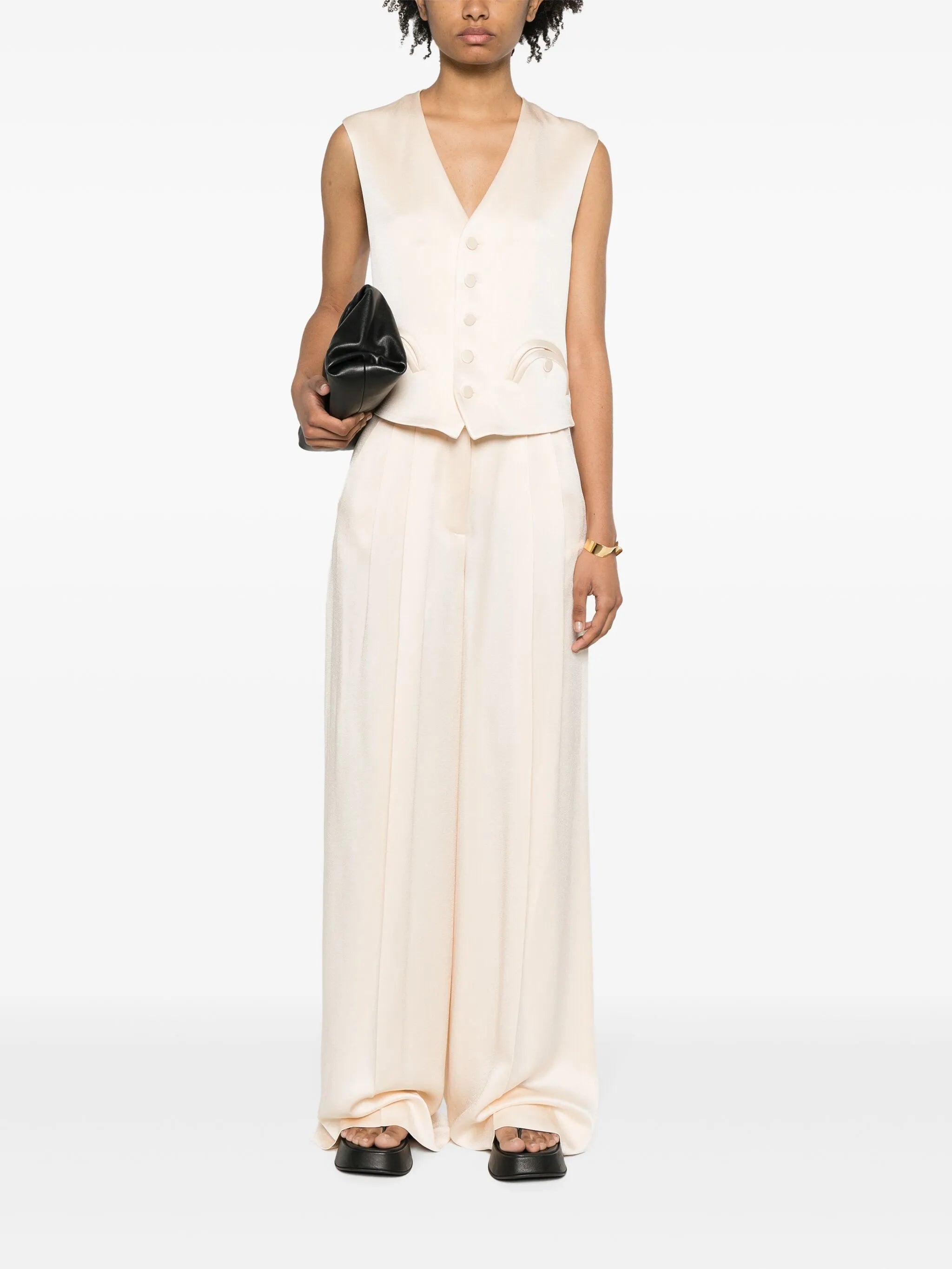 Blazé Milano Blazé Milano Novalis High-waist Palazzo Pants, view 2